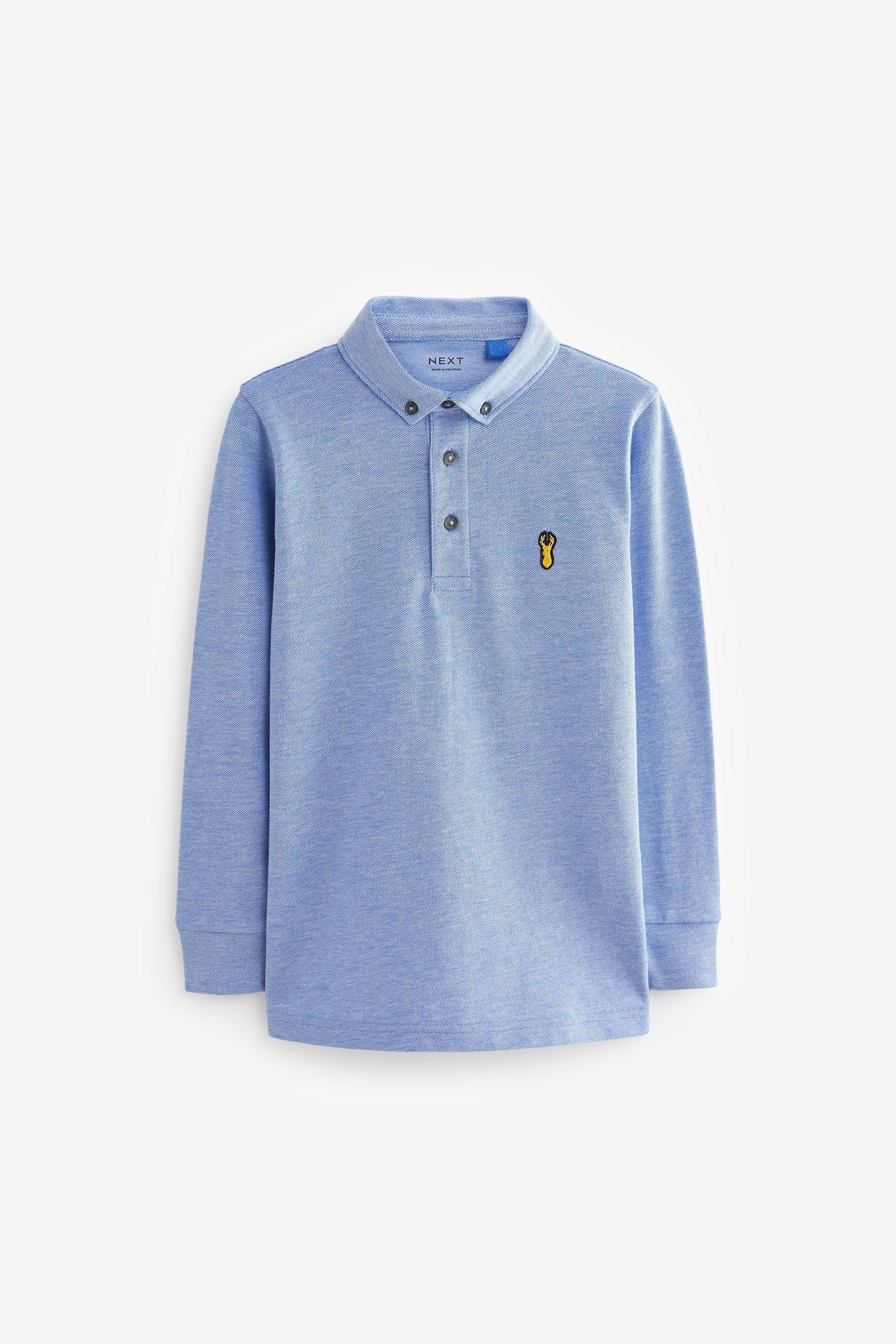 Langarm-Poloshirt Langärmeliges Polo-Shirt