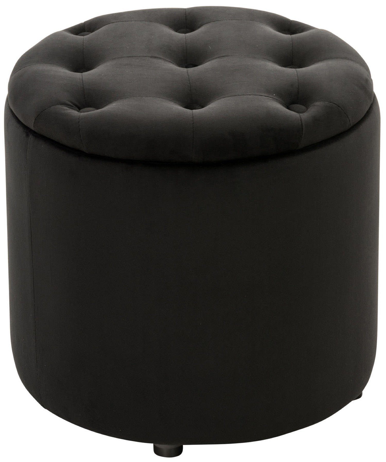 TPFLiving Sitzhocker Paris - Stylischer Samthocker günstig online kaufen