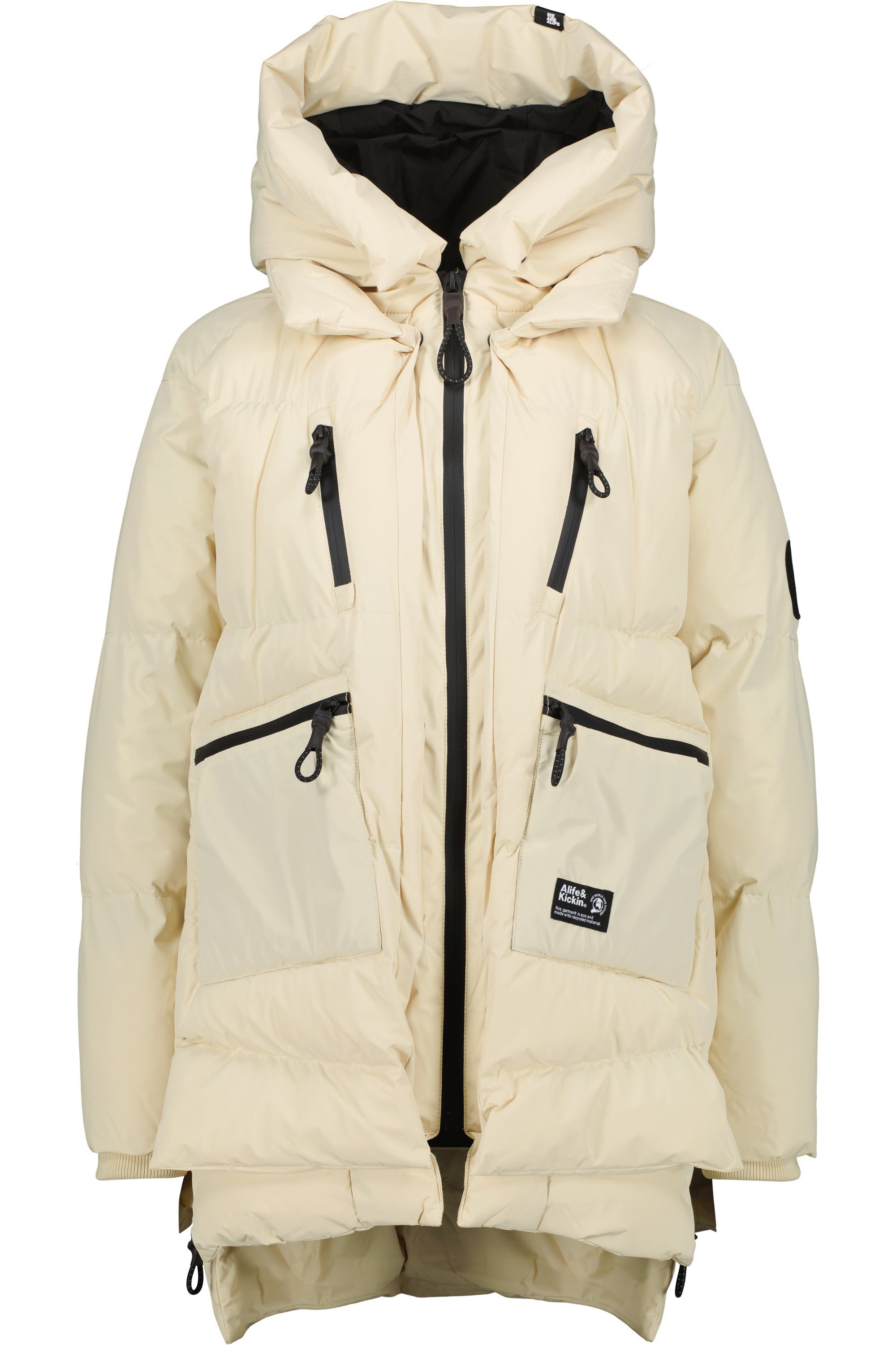 Coat Winterjacke Damen Alife creme Jacke & A gefütterte Kickin Winterjacke, RachelAK