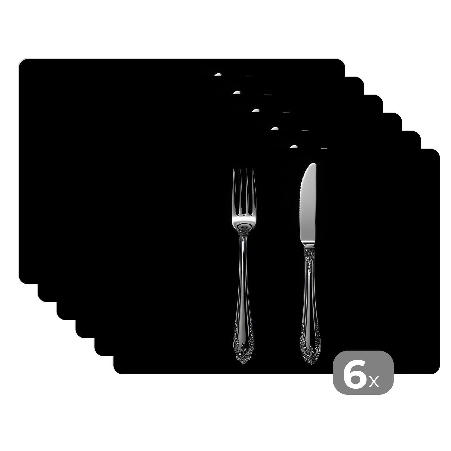 MuchoWow Platzset Gabel - Messer - günstig online kaufen