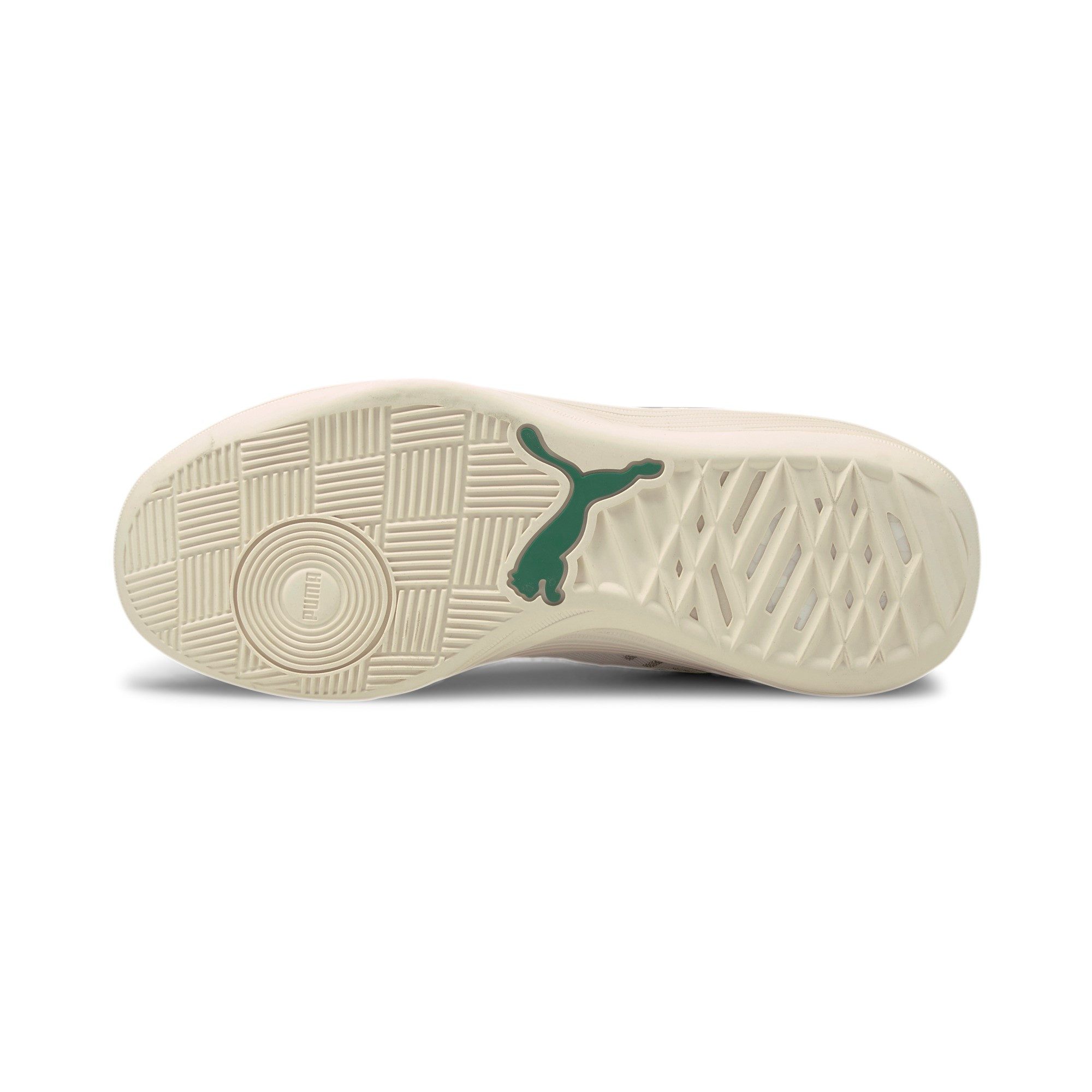 PUMA Hallen-Indoorschuhe Clyde AllPro Coast 2 Coast weiss/grün Herren Badmintonschuh