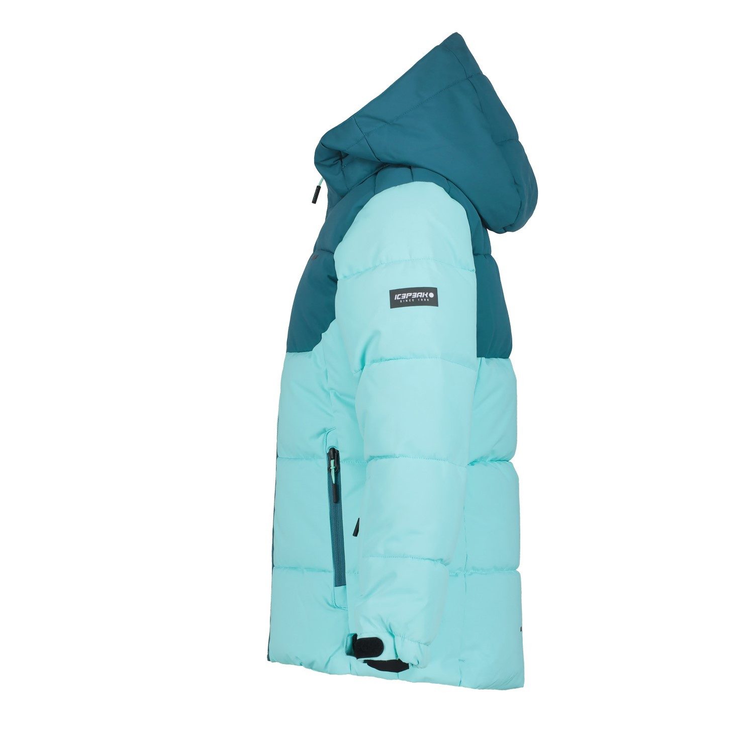 Icepeak Funktionsjacke Loris Winterjacke mit Kapuze und Schneefang
