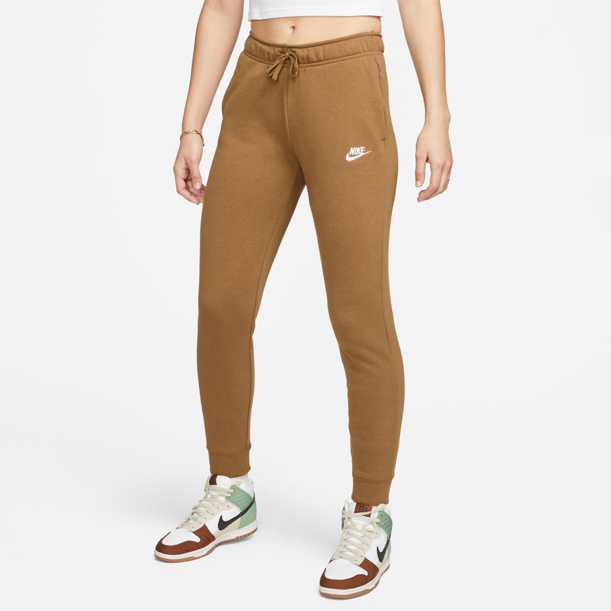 Nike Sportswear Jogginghose CLUB FLEECE WOMEN'S MID-RISE JOGGERS