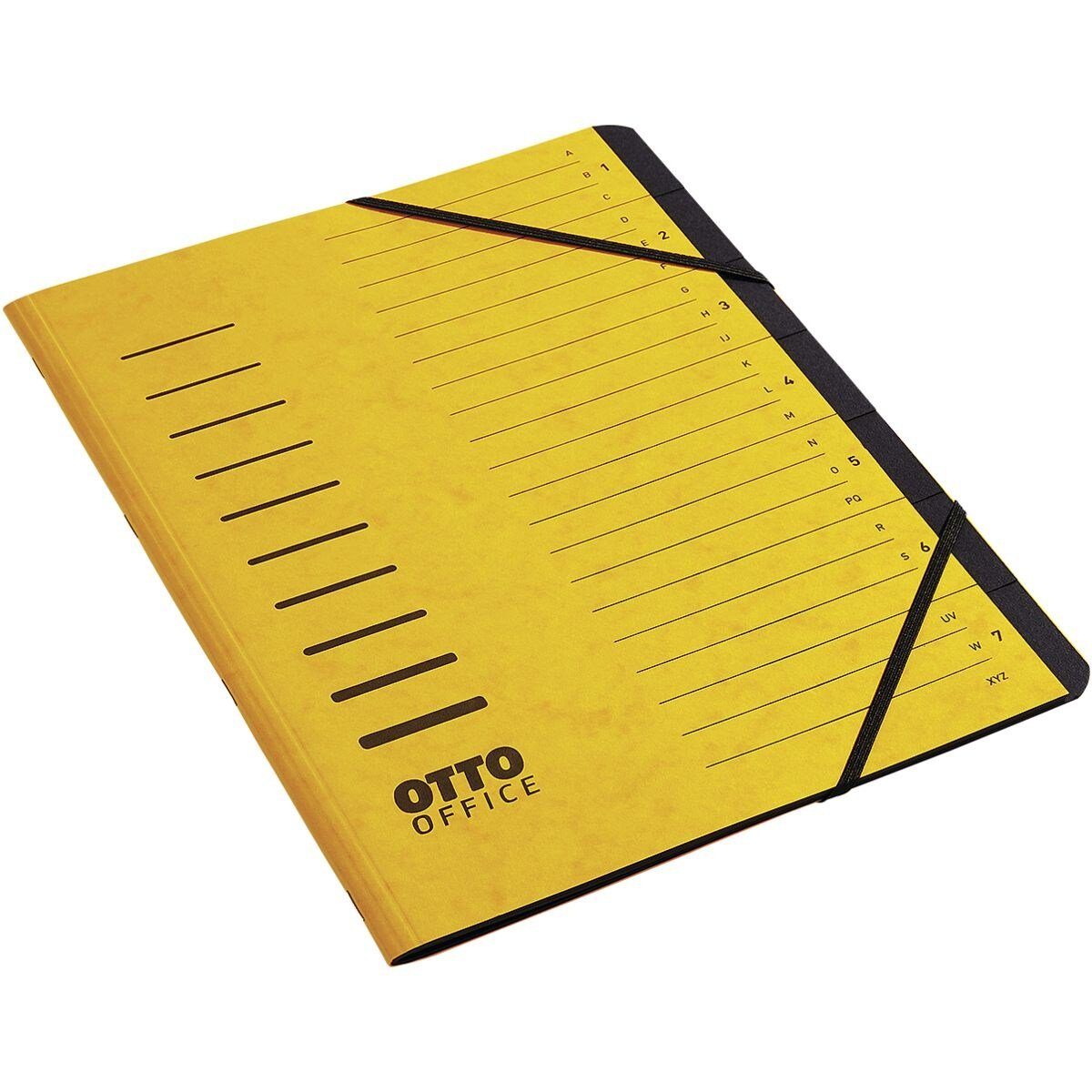 Otto Office Organisationsmappe Standard, Sammelmappe mit 7 Fächern, DIN A4