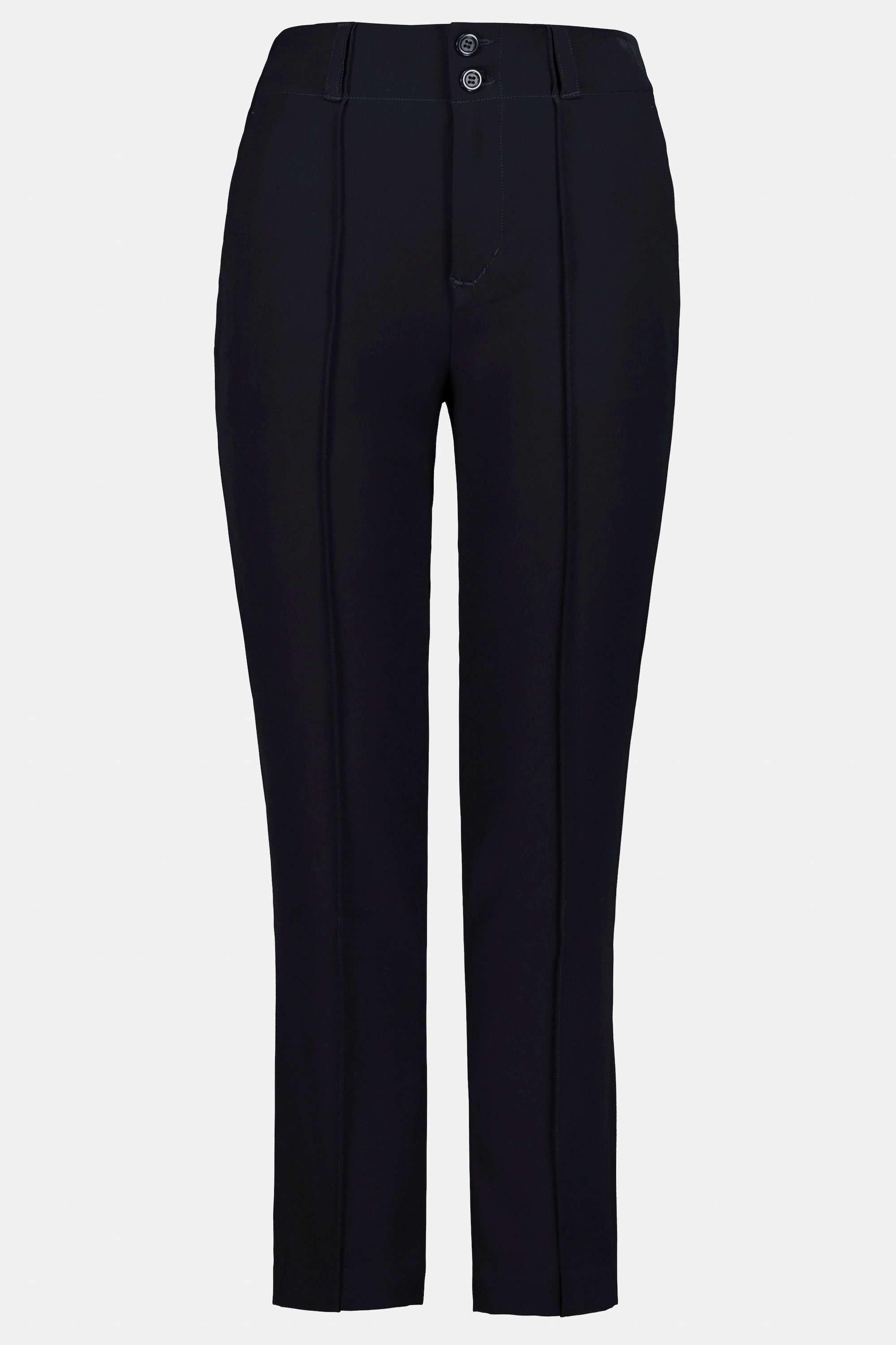 Gina Laura 7/8-Hose 7/8 Business-Hose Julia Bügelfalten schmales Bein
