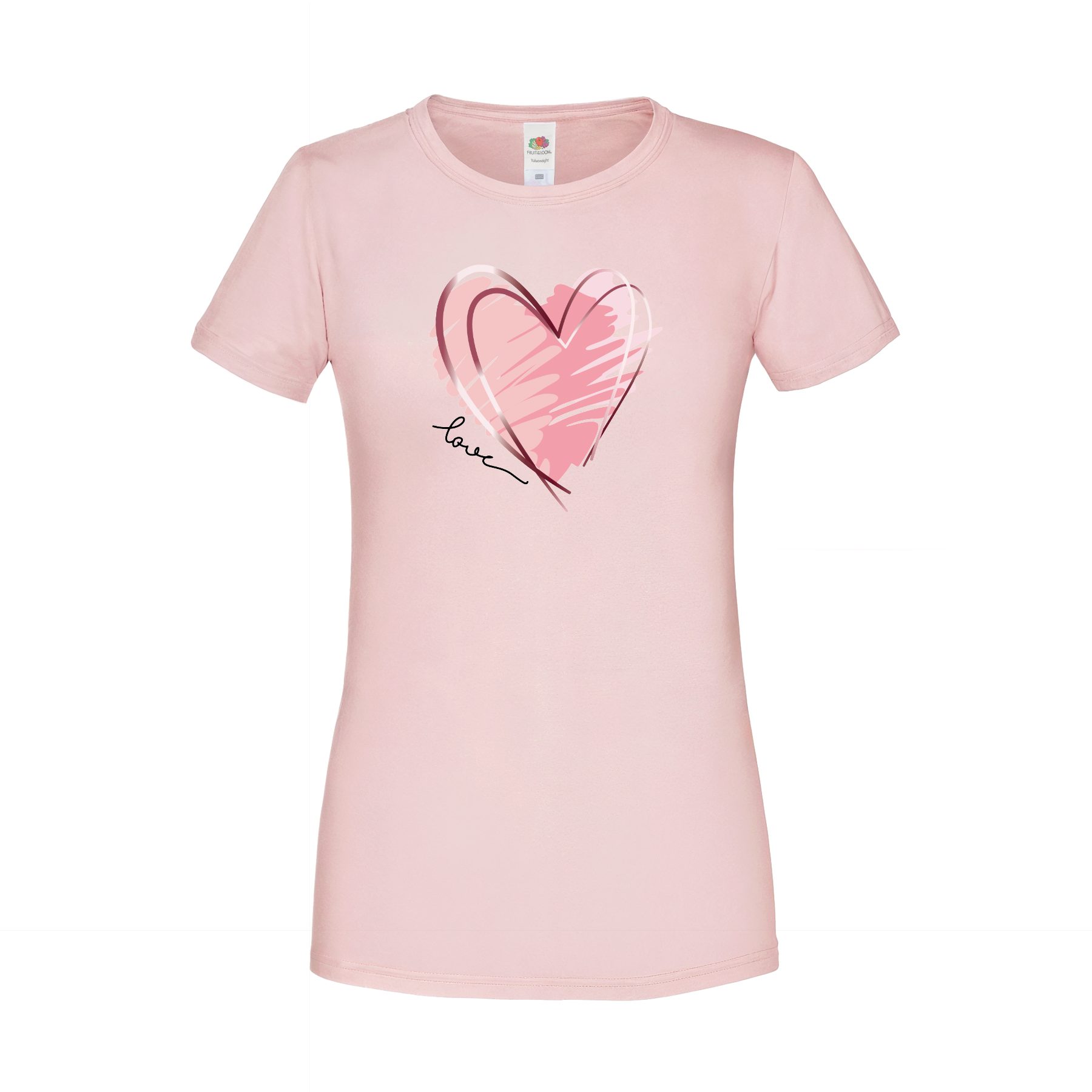 T-Shirt Damen T-Shirt "Love-Herz"