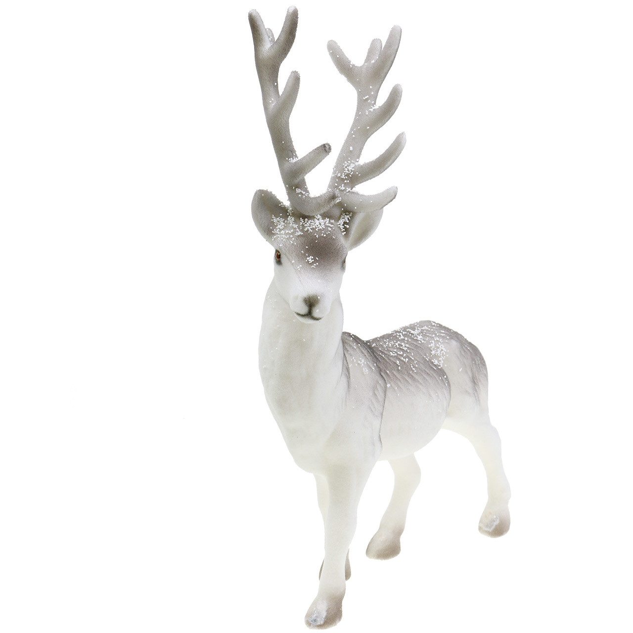 Florists Products Weihnachtsmann Dekorative Winterfigur Hirsch für festliche Dekoration