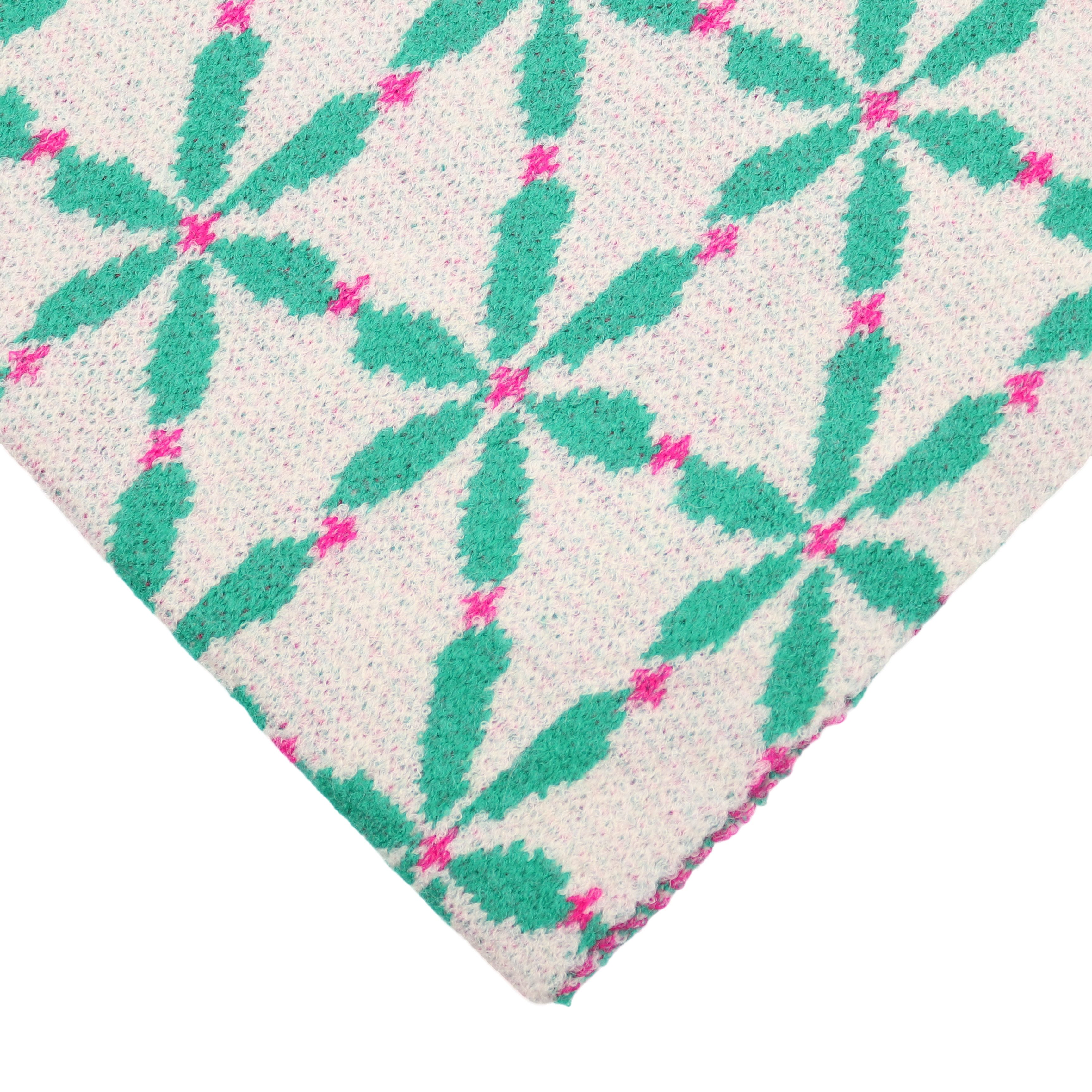 MIRROSI Dreieckstuch kuschliger und warmer Dreiecksschal ca.200x85 cm, (Blu günstig online kaufen