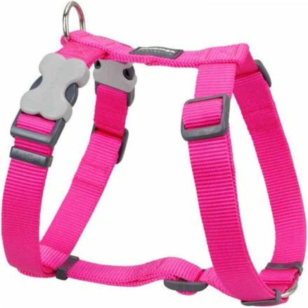 Red Dingo Hunde-Geschirr Hundegeschirr weich 30-48 cm Pink