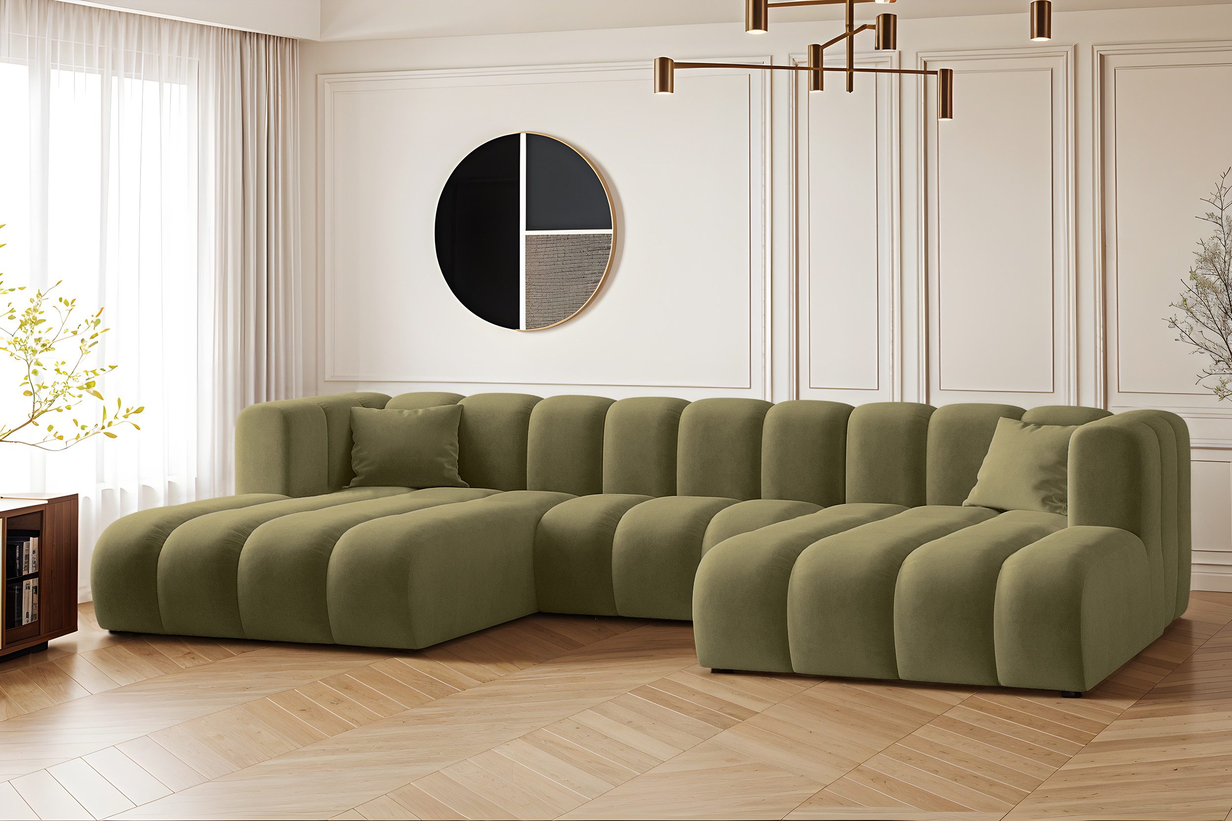 Kaiser Möbel Ecksofa U-from, Sofa Grand günstig online kaufen