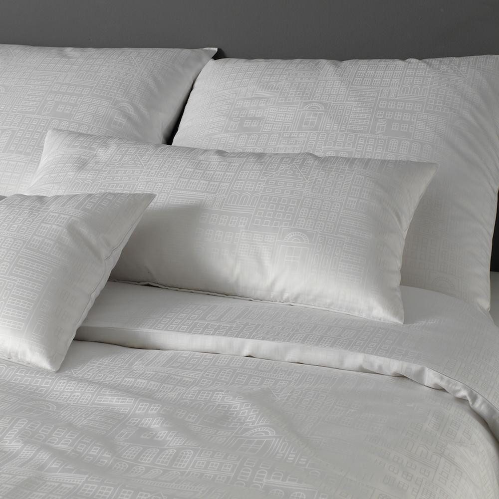 Elegante Bettwäsche City Weiß, Mako Satin von Elegante, Mako Satin, 2 teilig
