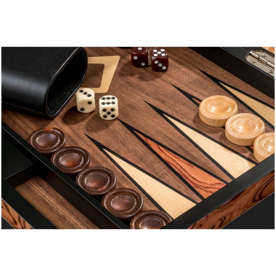 Backgammon - - groß Magnetverschluss Ikaria Spiel, Philos