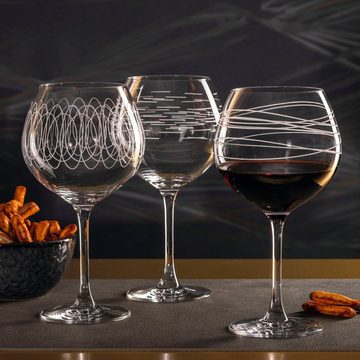 LEONARDO Weinglas CASELLA, Kristallglas, 630 ml, mit Diagravur