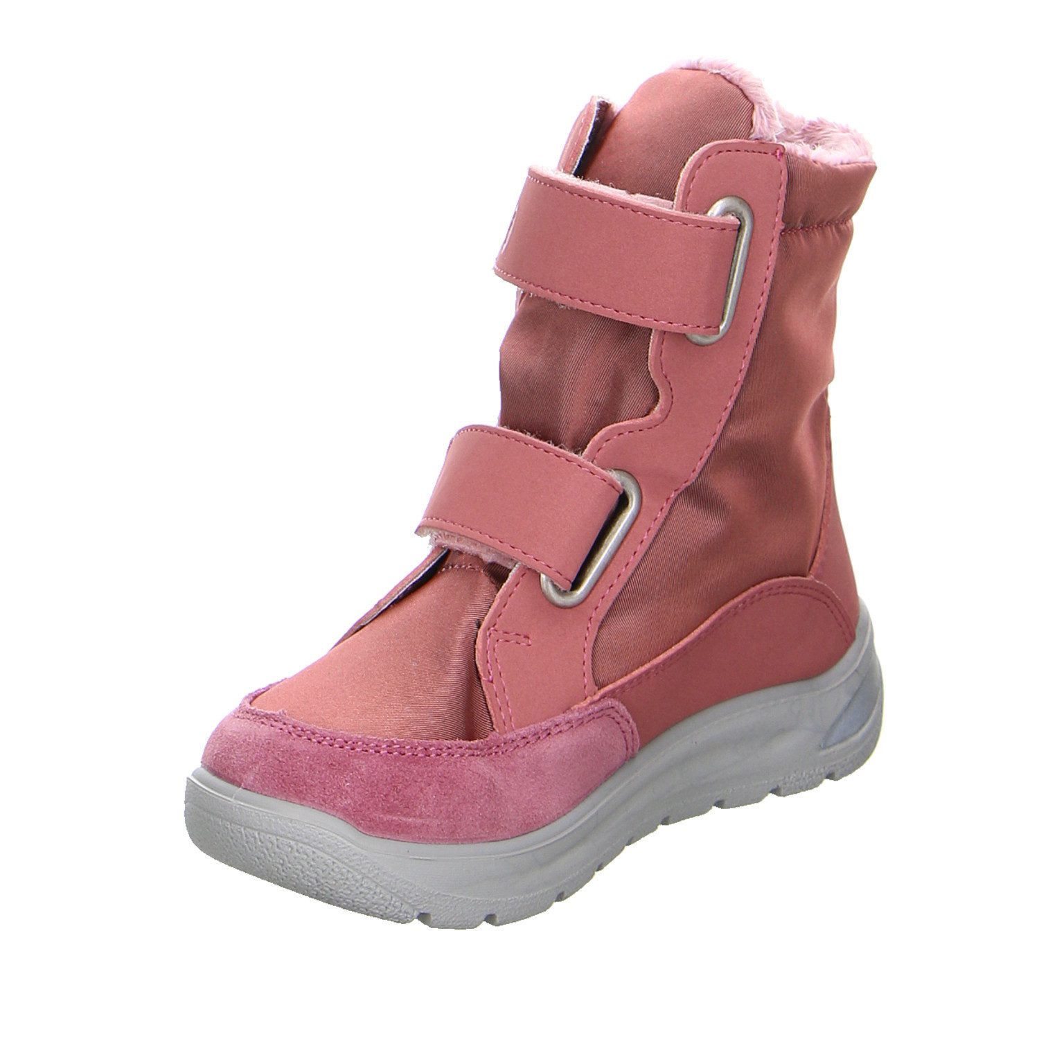 Ricosta Ricosta Annika Velour Klettstiefel Winter Mädchen rot Winterstiefelette – Bild 4 von 5