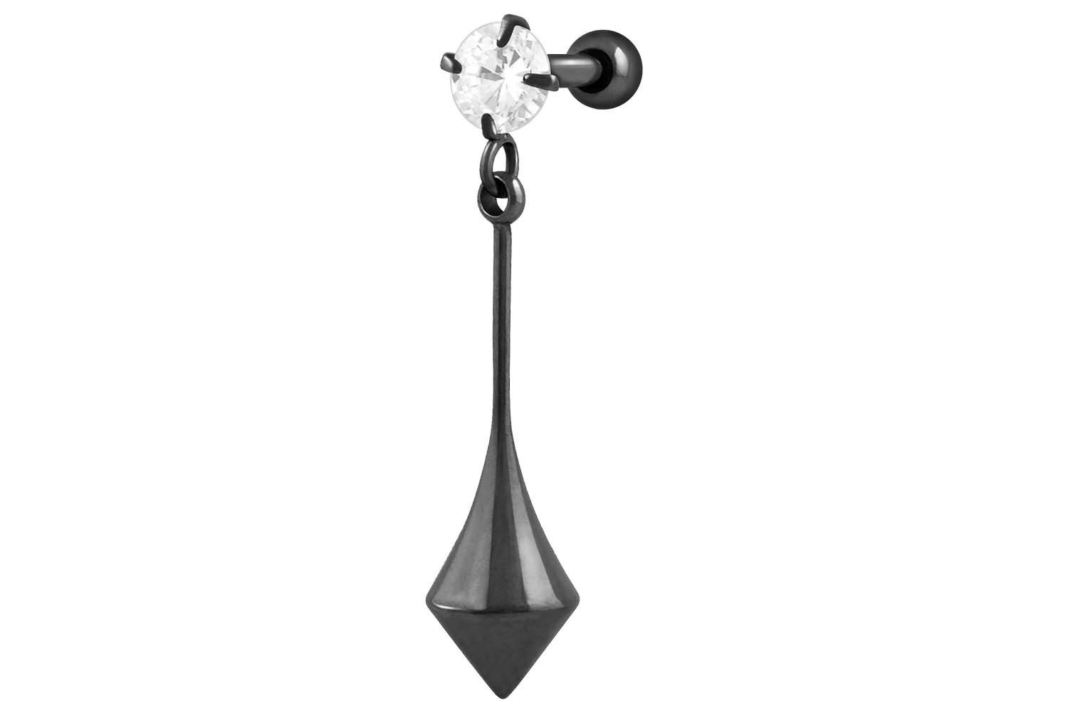 Single-Ohrstecker Chirurgenstahl Ohrpiercing DESIGN