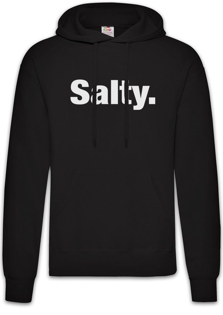 Urban Backwoods Hoodie Salty Herren Hoodie Salzig Koch Chef Kitchen Cuisin Würzig Slogan (1-tlg) Spruch Motto Fun Spaß