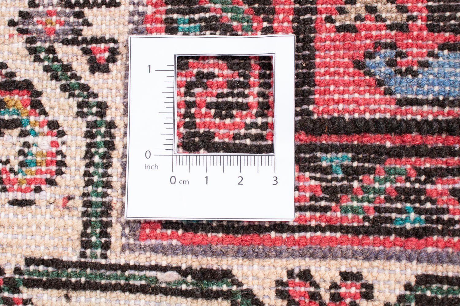 Orientteppich Perser - Nomadic 150 10 Wohnzimmer, x mm, rechteckig, Handgeknüpft, mit Einzelstück cm - morgenland, 190 Zertifikat - dunkelrot, Höhe