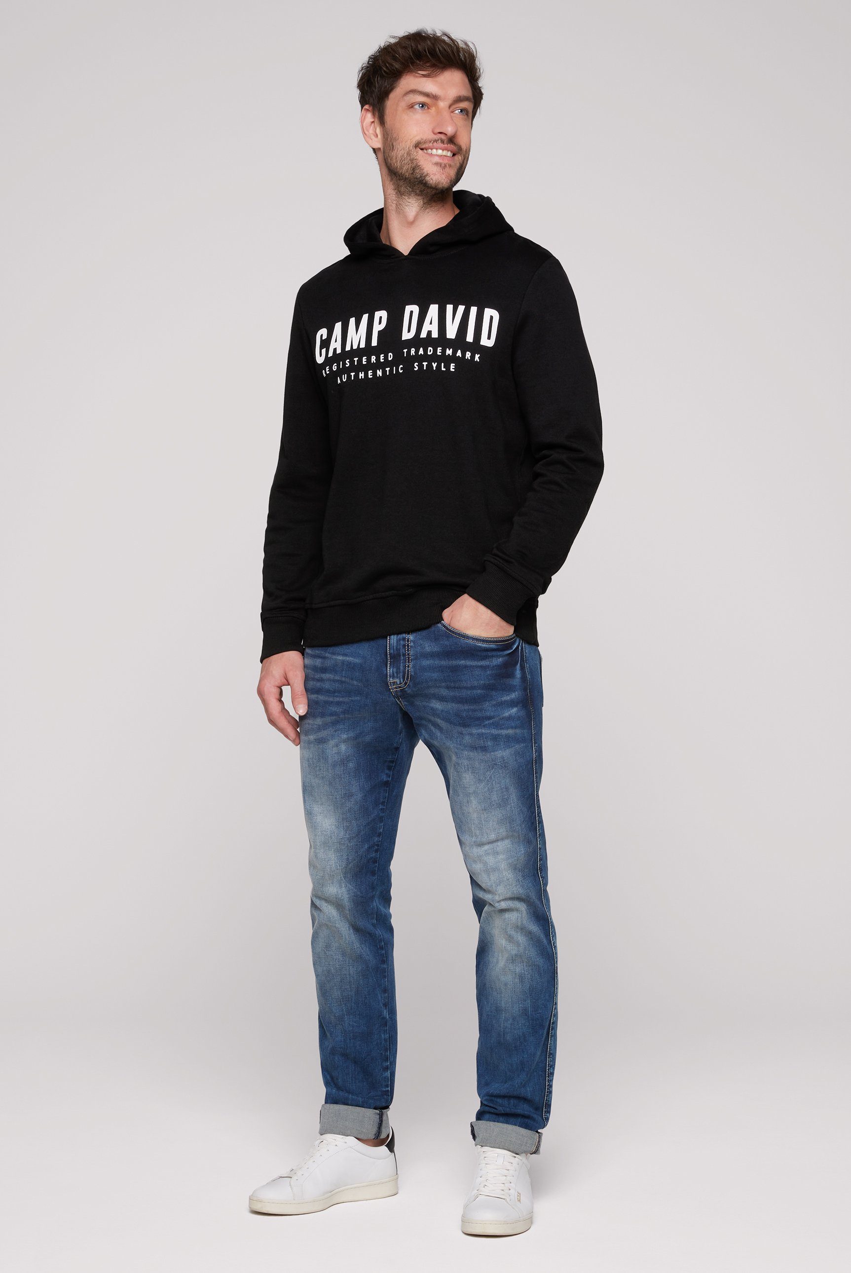 CAMP DAVID Kapuzensweatshirt aus Baumwolle – Bild 3 von 5