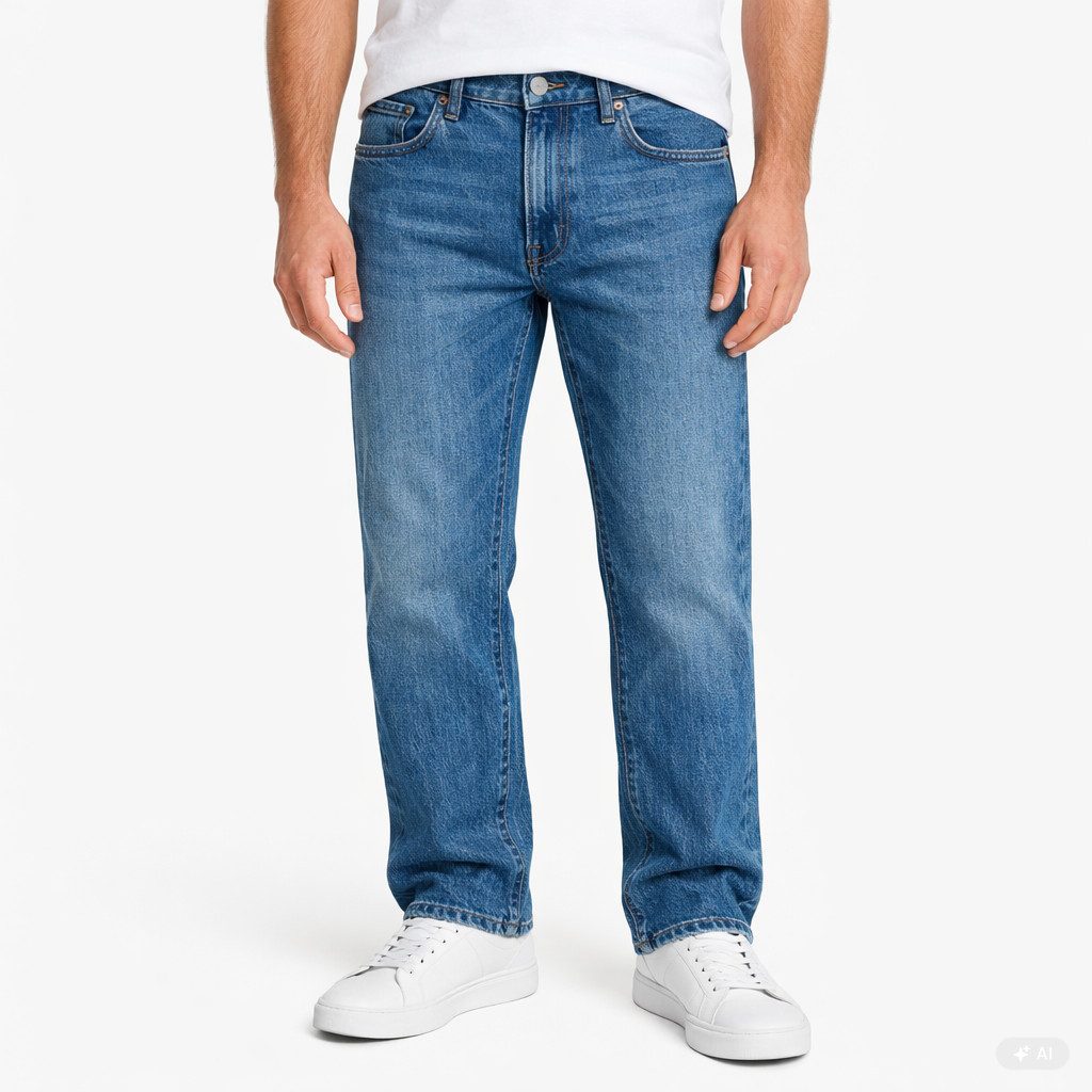 Jack & Jones Straight-Jeans JACK & JONES Herren Jeans Regular Fit günstig online kaufen
