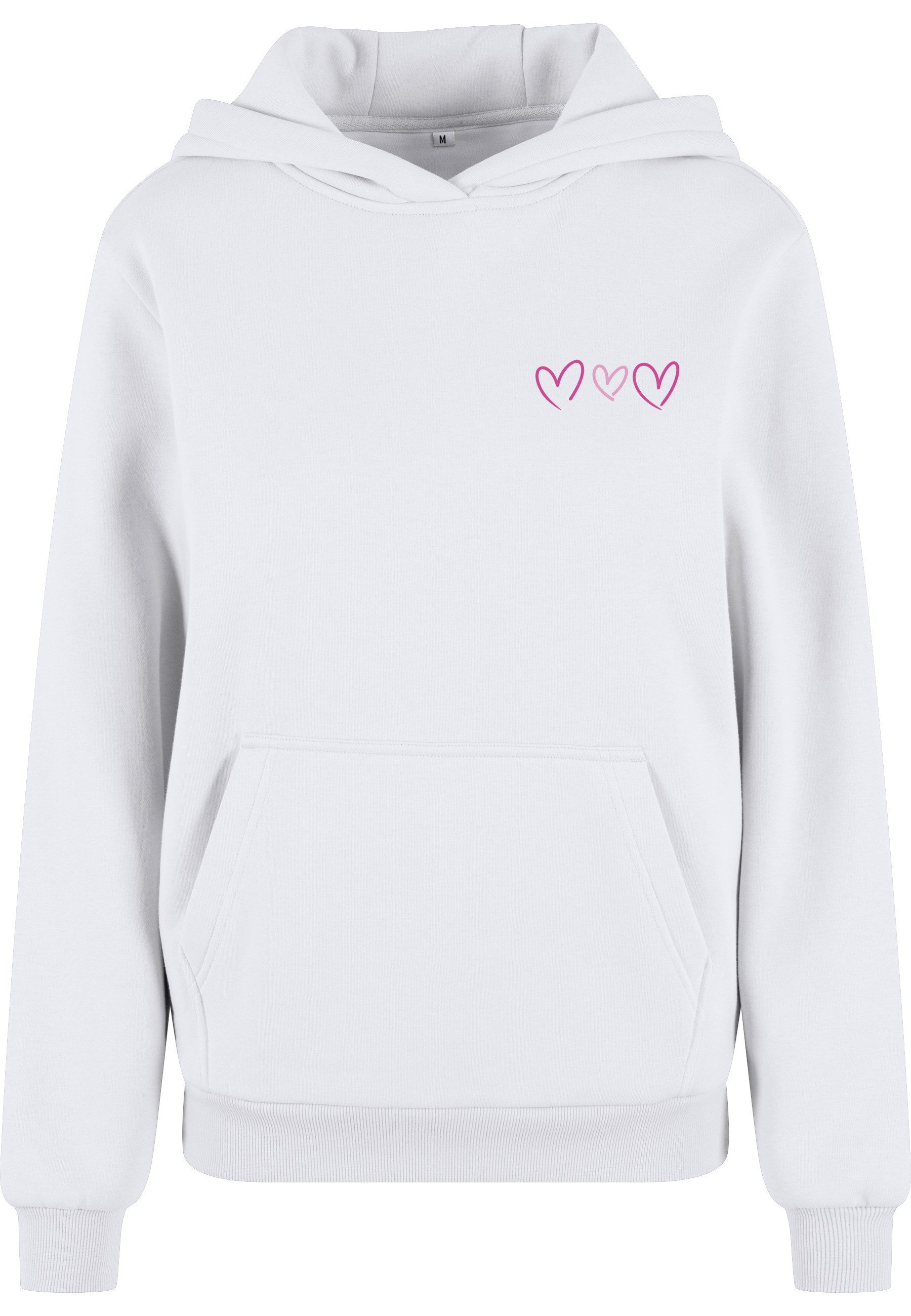 Kapuzensweatshirt Miss Tee Always Trust Your Heart Ladies Fluffy Hoody