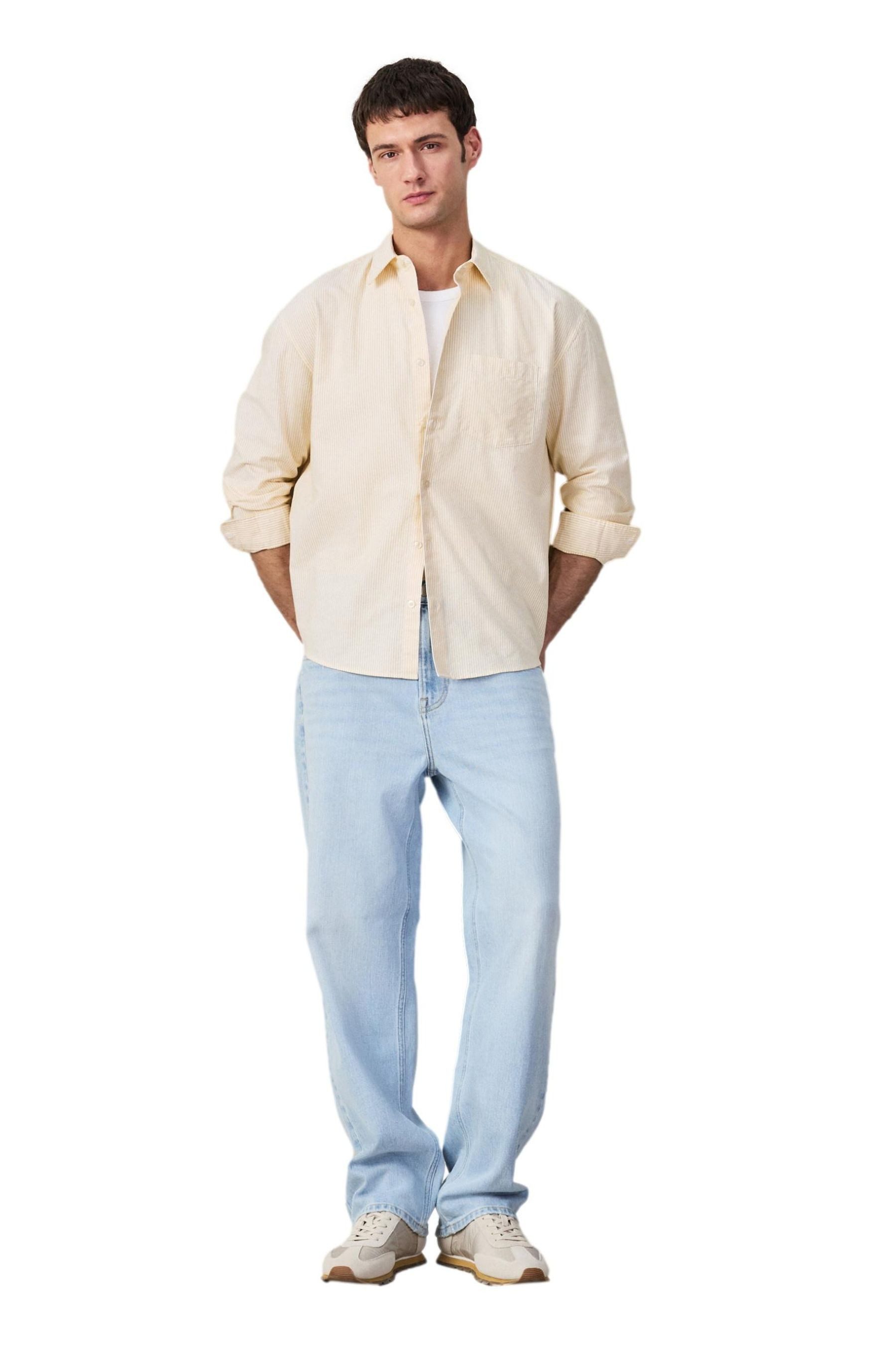 Tapered-fit-Jeans Regular Fit Jeans mit konischem Bein