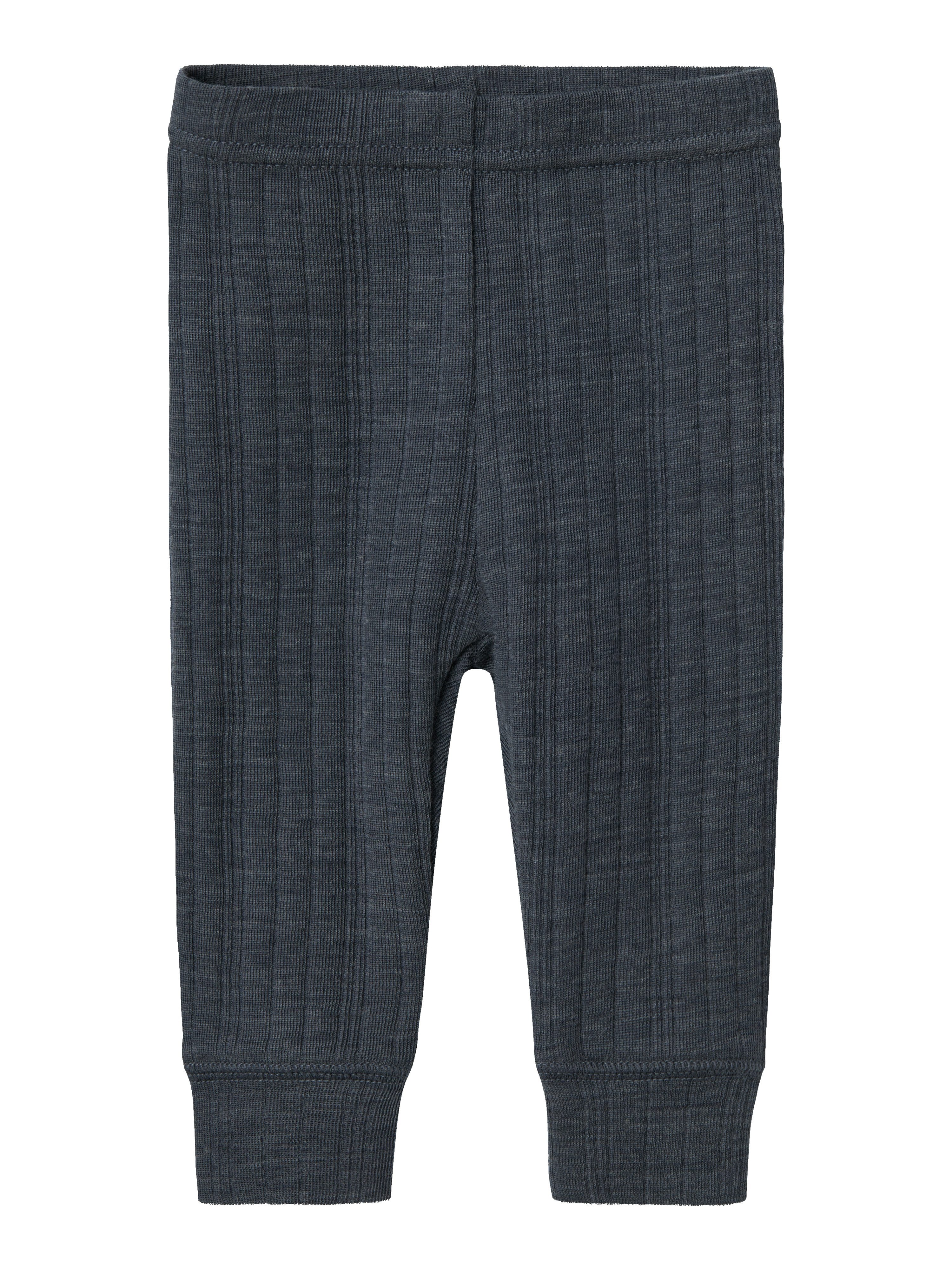 Name It Leggings NBMWANG WOOL NEEDLE LONGJOHN SOLID NOOS aus reiner Merinowolle