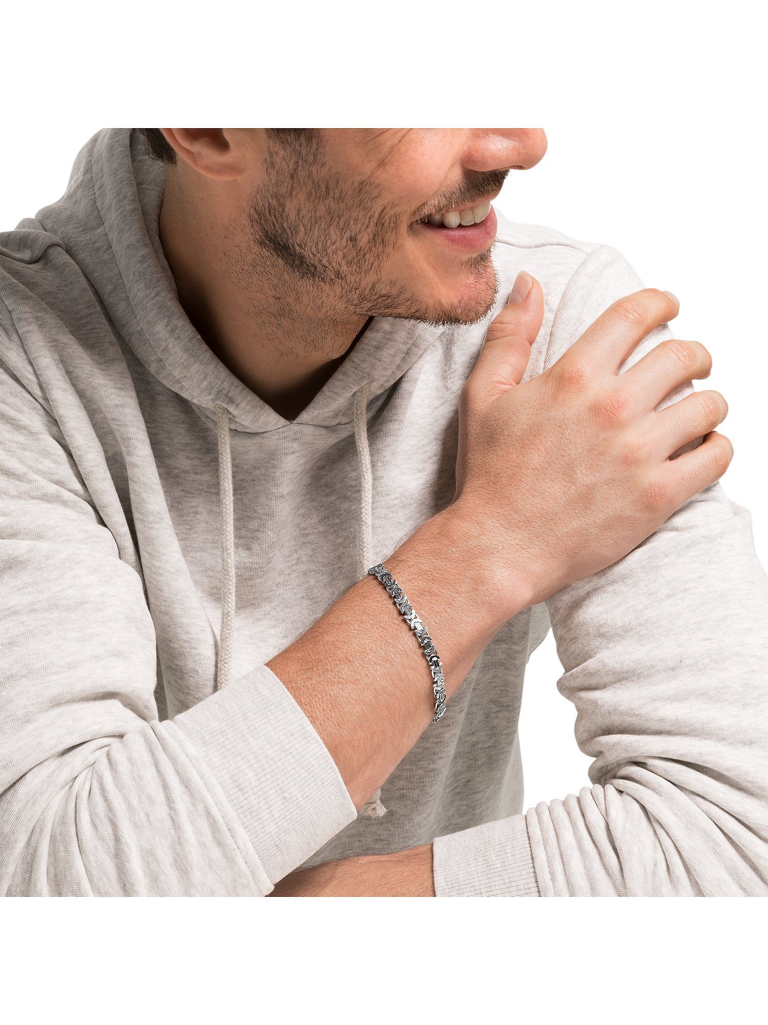 CHRIST Silberarmband CHRIST Herren-Armband 925er Silber