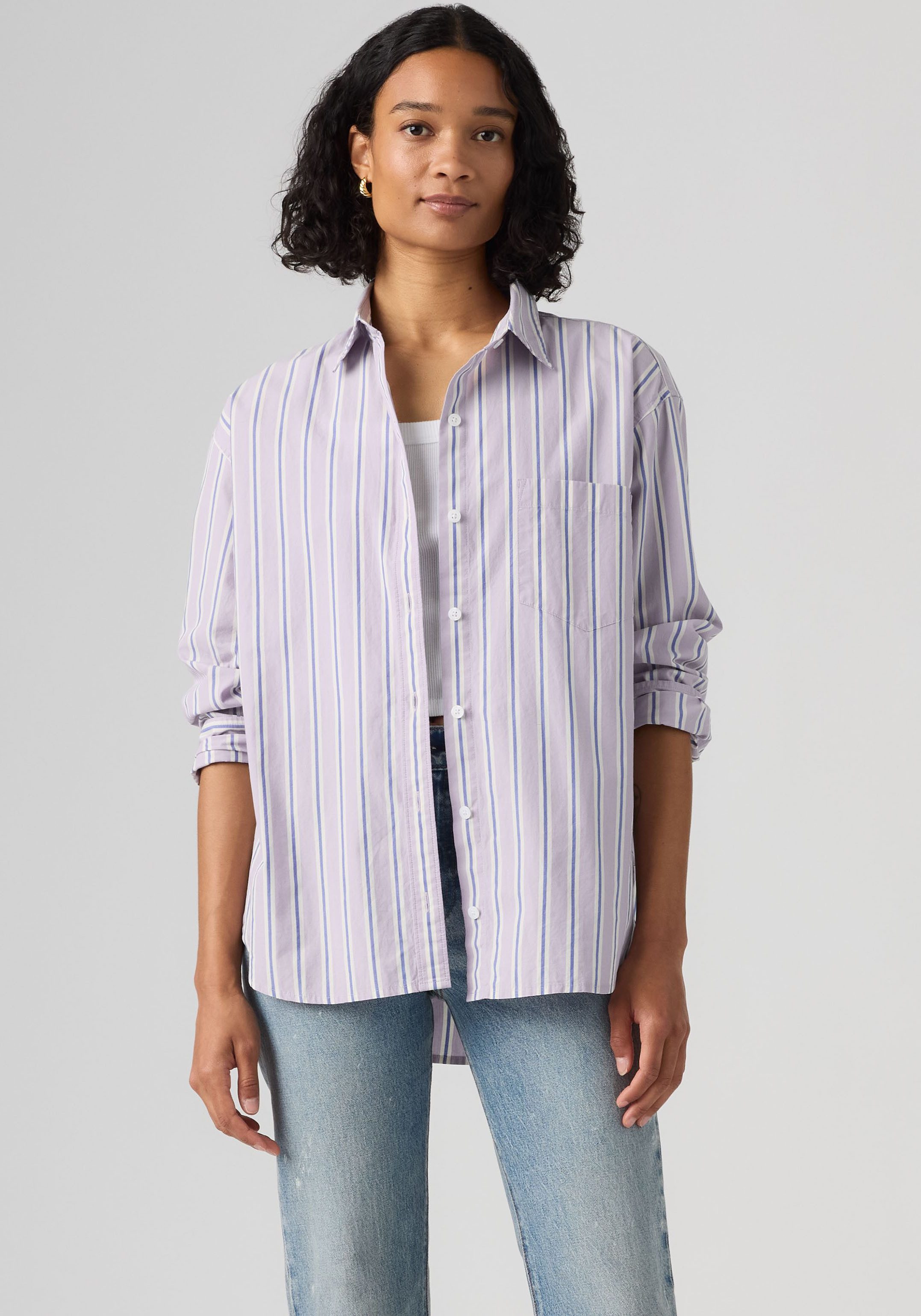 Levi's® Jeansbluse HARLIE BOYFRIEND SHIRT mit Brusttasche