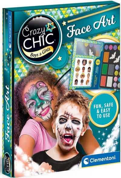 Clementoni® Kreativset Crazy Chic, Face-Painting