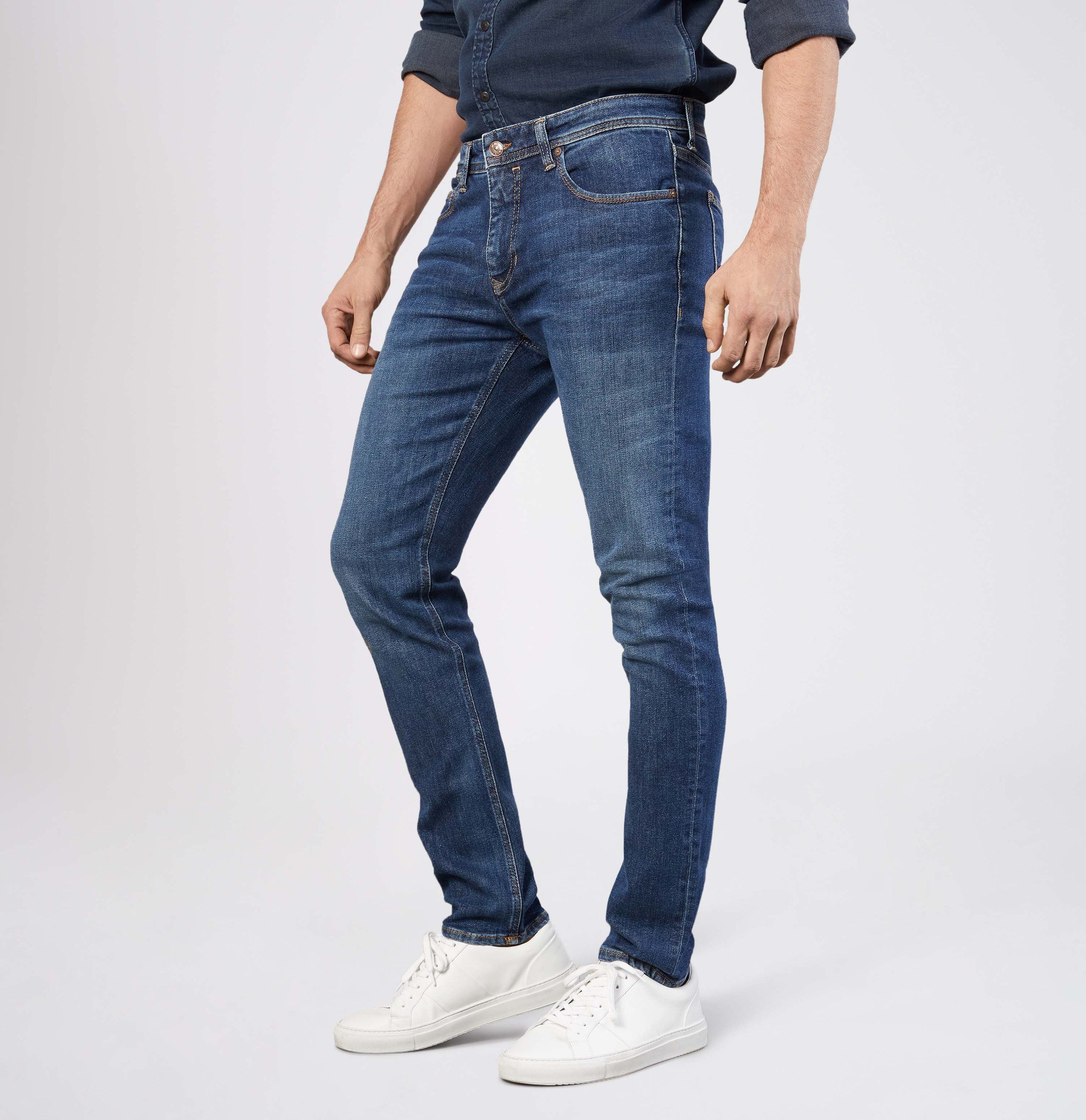 MAC 5-Pocket-Jeans H644 deep blue