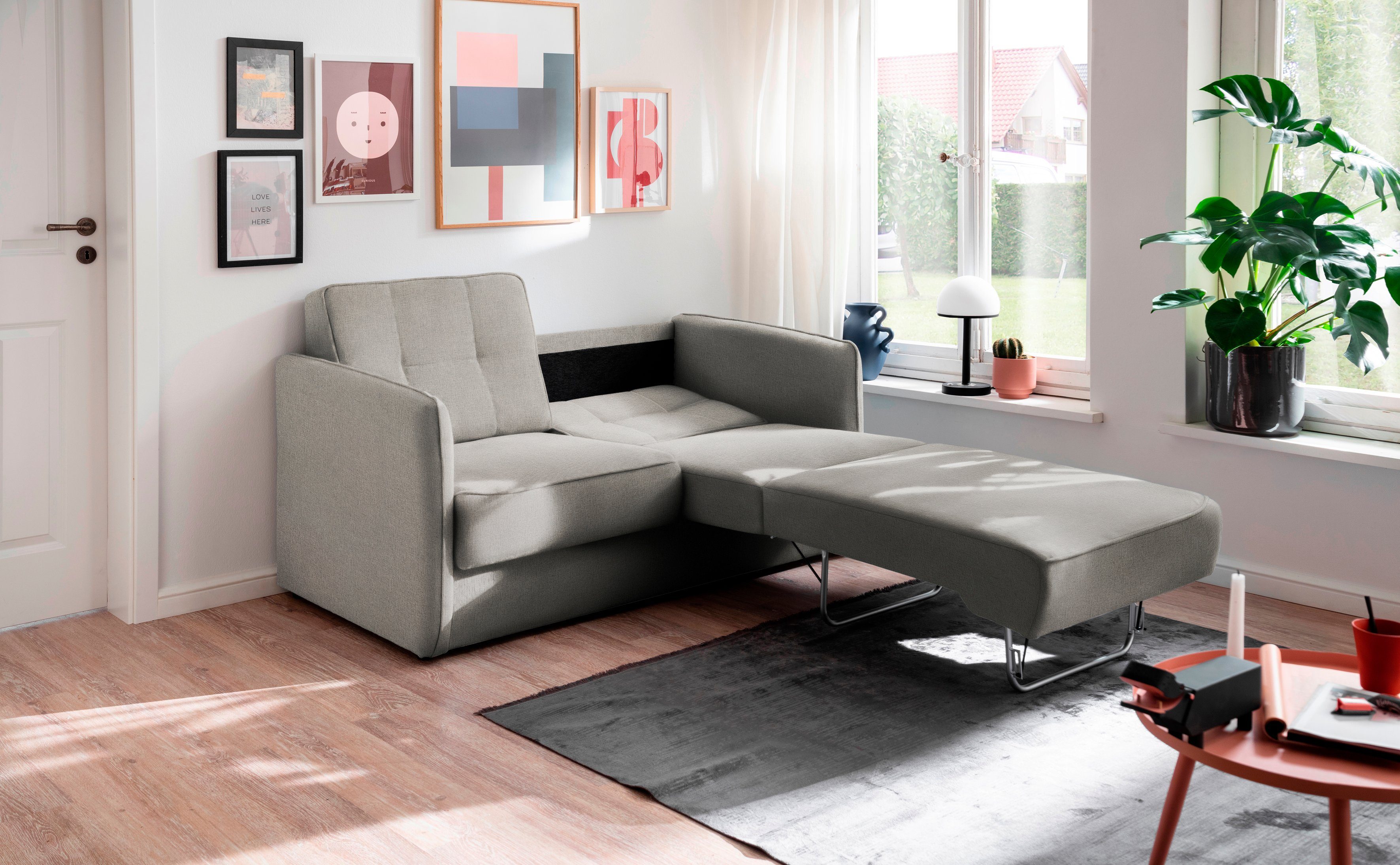 INOSIGN Schlafsofa Milano, zwei einzeln ausziehbare günstig online kaufen