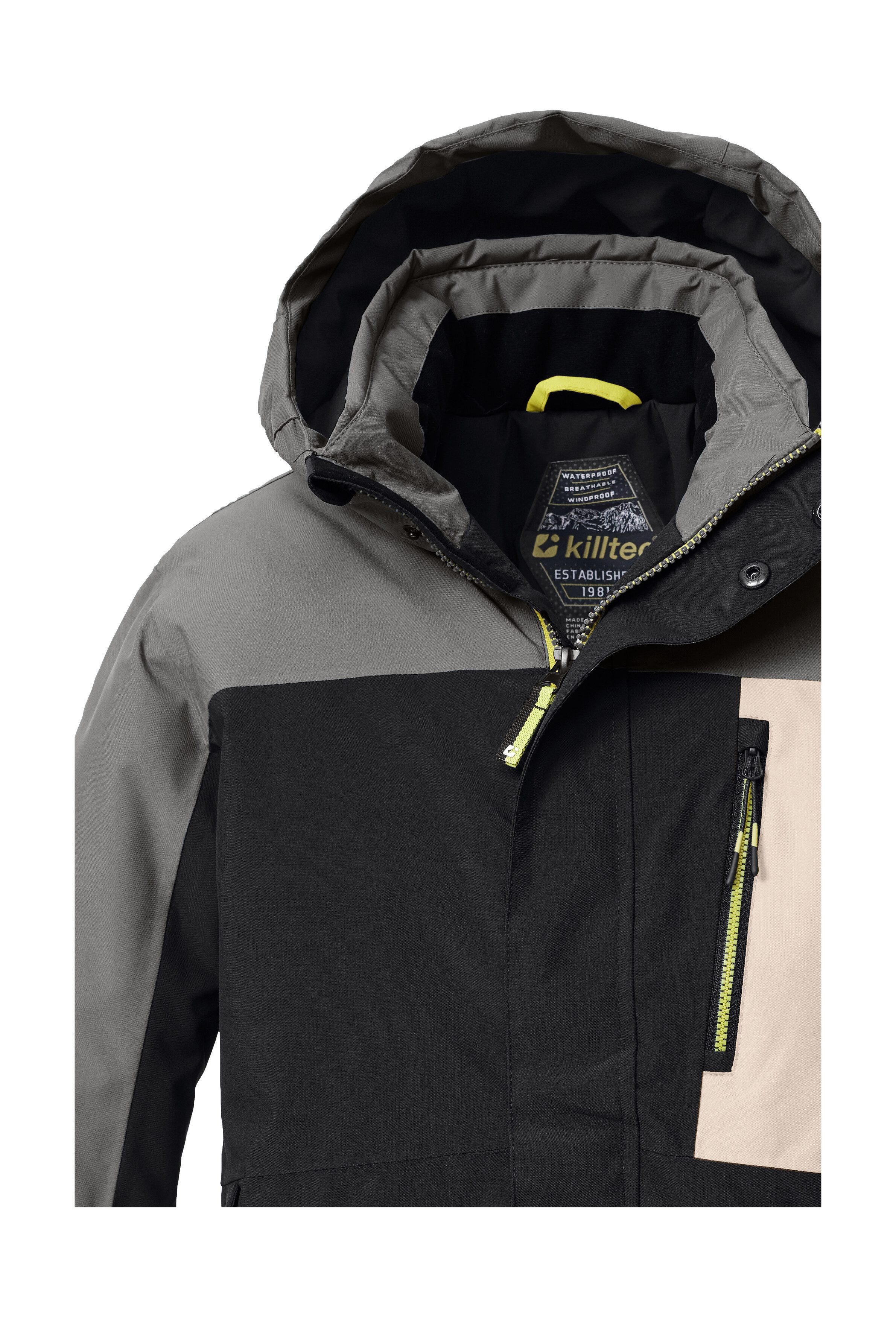 Killtec Skijacke KSW 200 BYS SKI JCKT Killtec Kids Skijacke: wasserdicht, atmungsaktiv, reflektierend