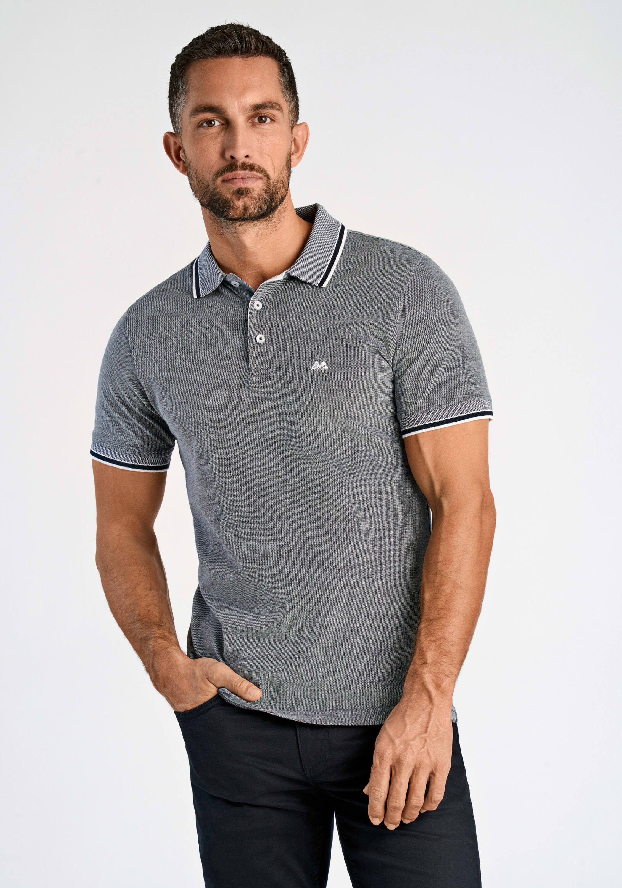 LINDBERGH Poloshirt Poloshirt Relaxed Fit günstig online kaufen