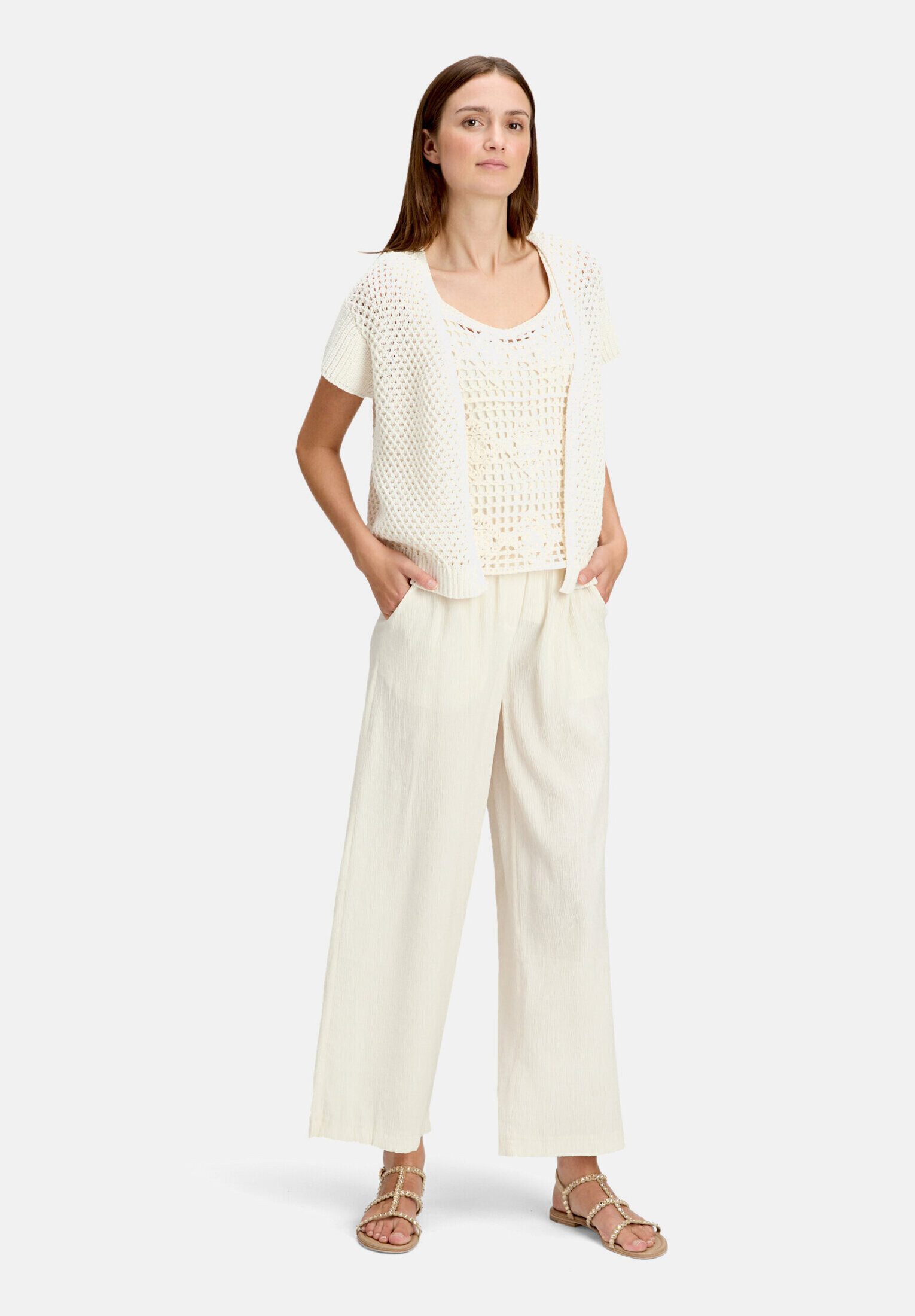 Betty&Co Schlupfhose Damen mit Struktur
