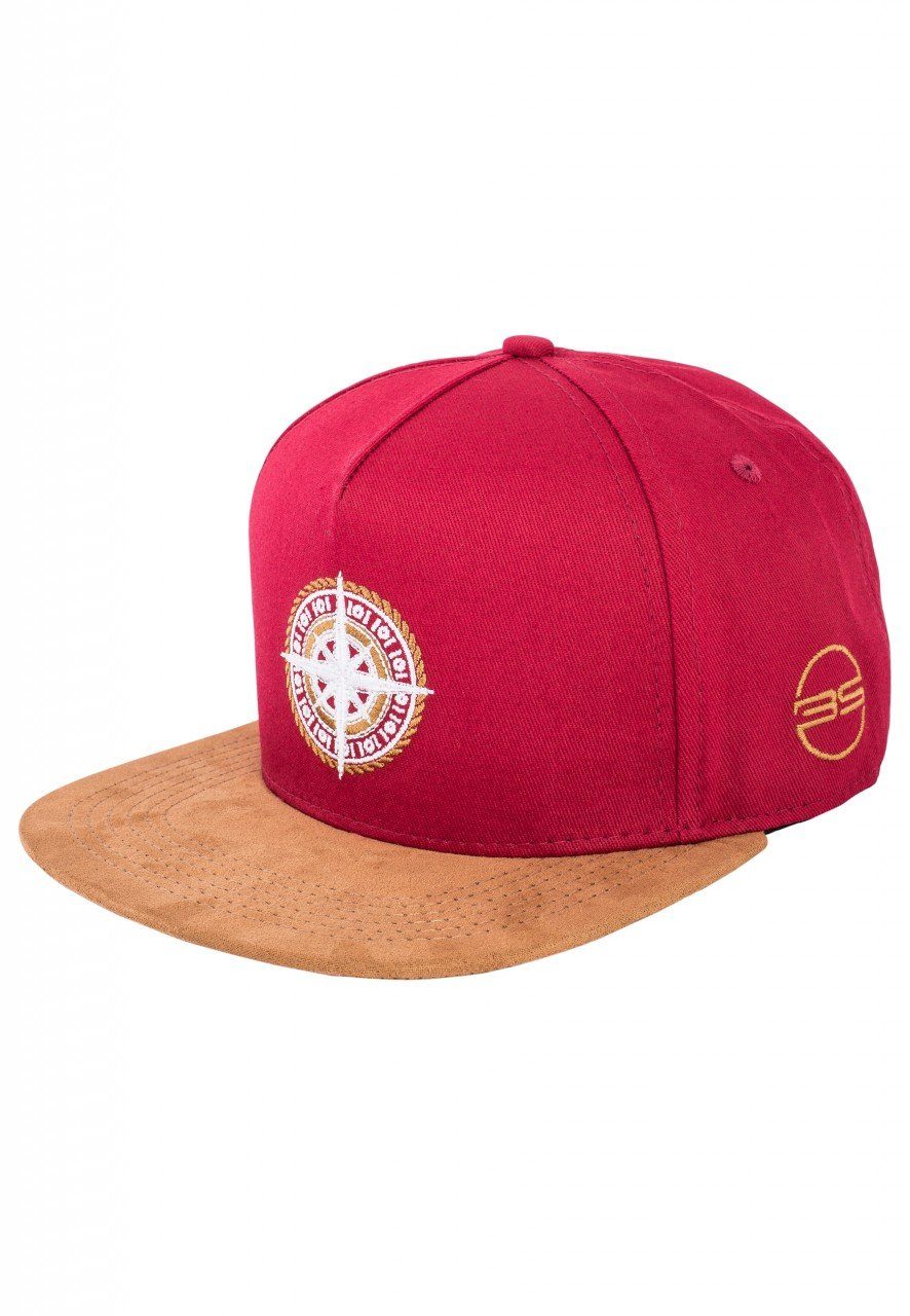 Blackskies Snapback Cap North Snapback Cap - Weinrot