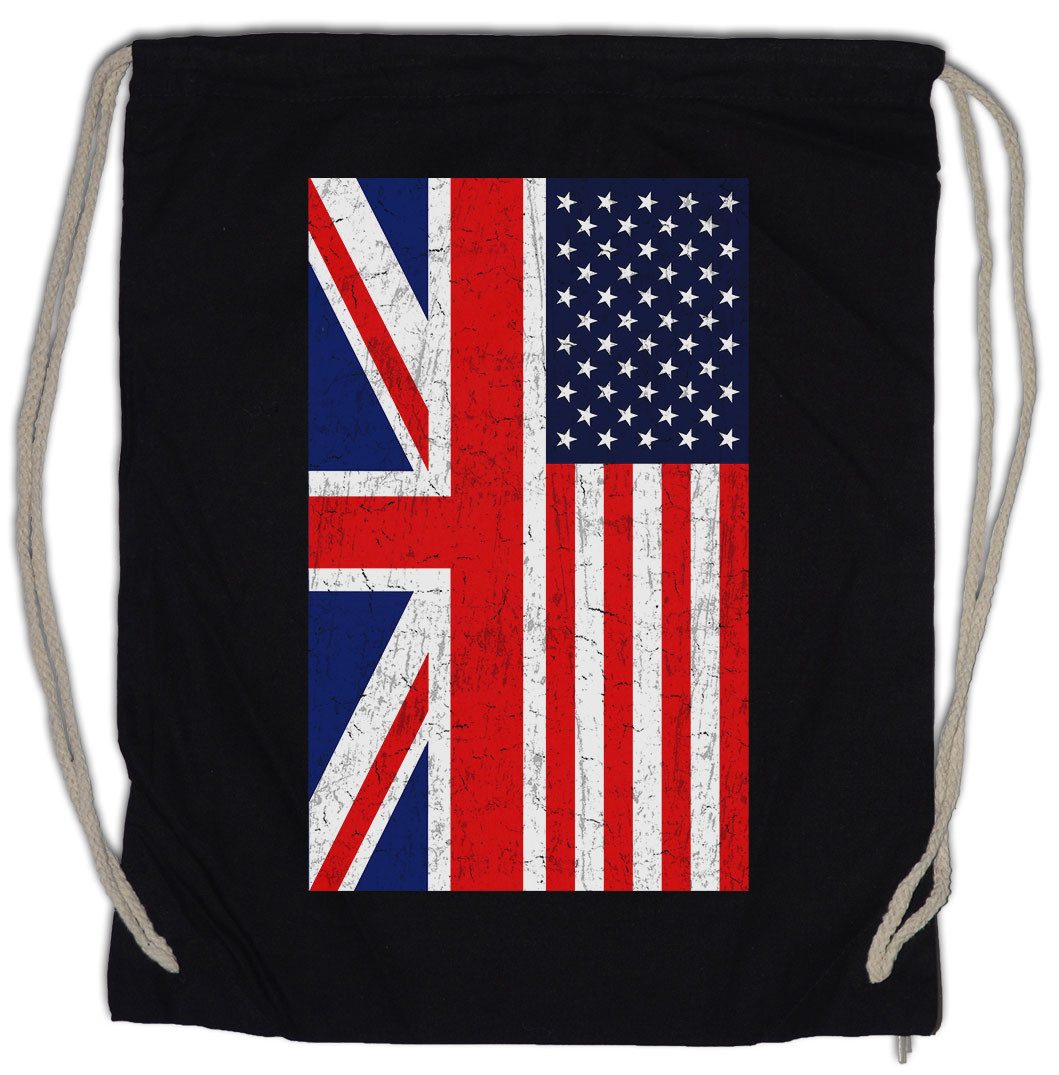 Turnbeutel Great Britain USA Flag Turnbeutel America Amerika US United States