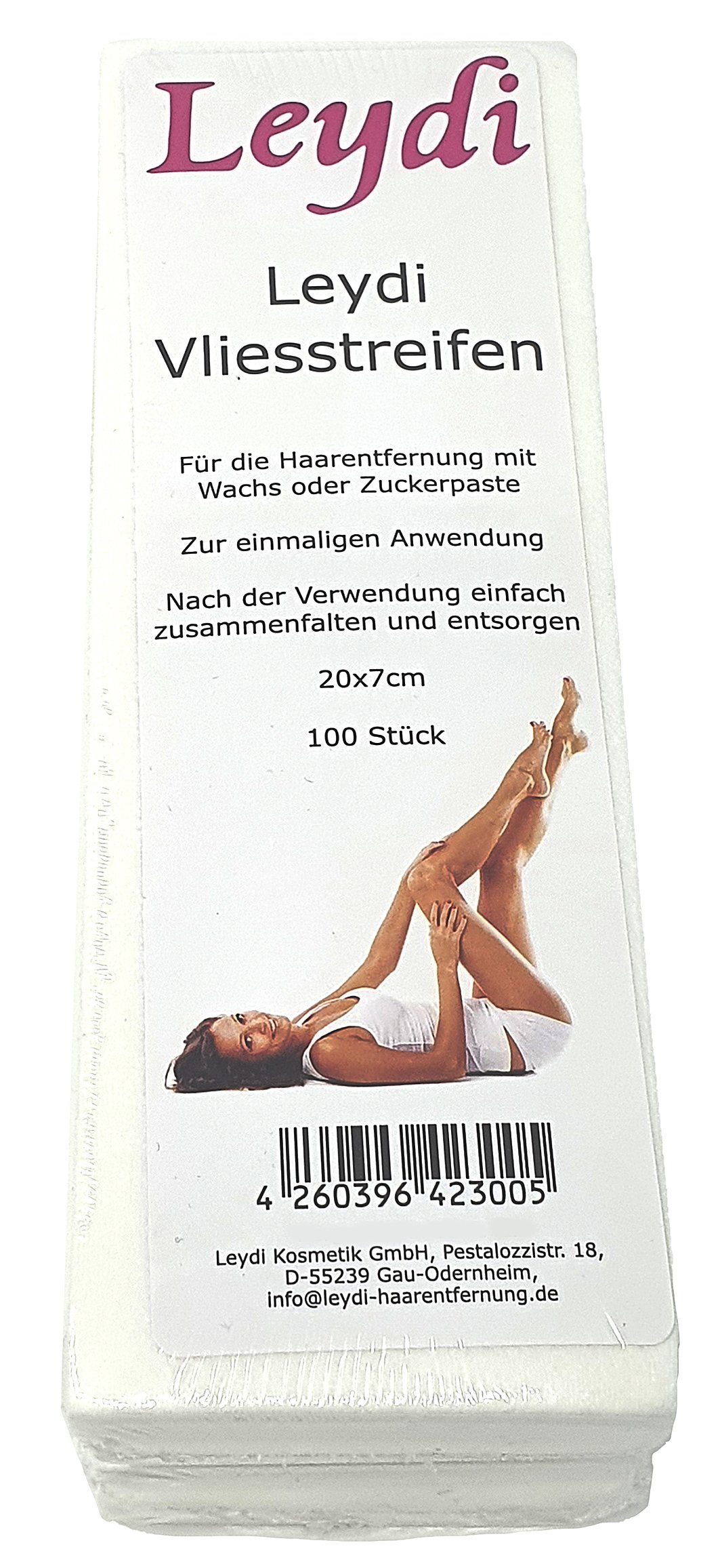 Kaltwachsstreifen für Leydi und 100 Waxing Leydi Vliesstreifen Sugaring