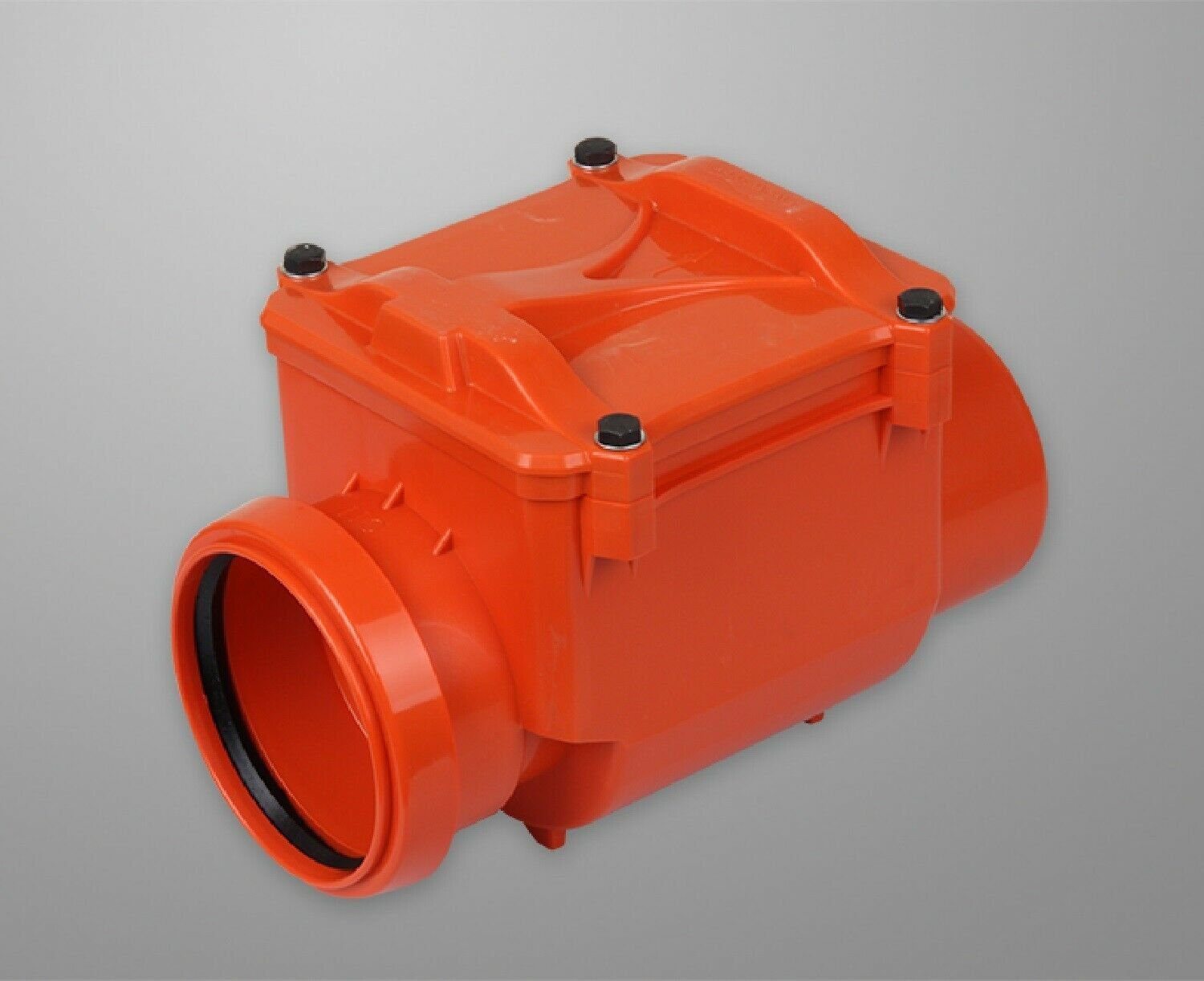 Uzman Ablaufgarnitur Rückstauverschluss DN110 mit Wasserwaage und verrigelb günstig online kaufen