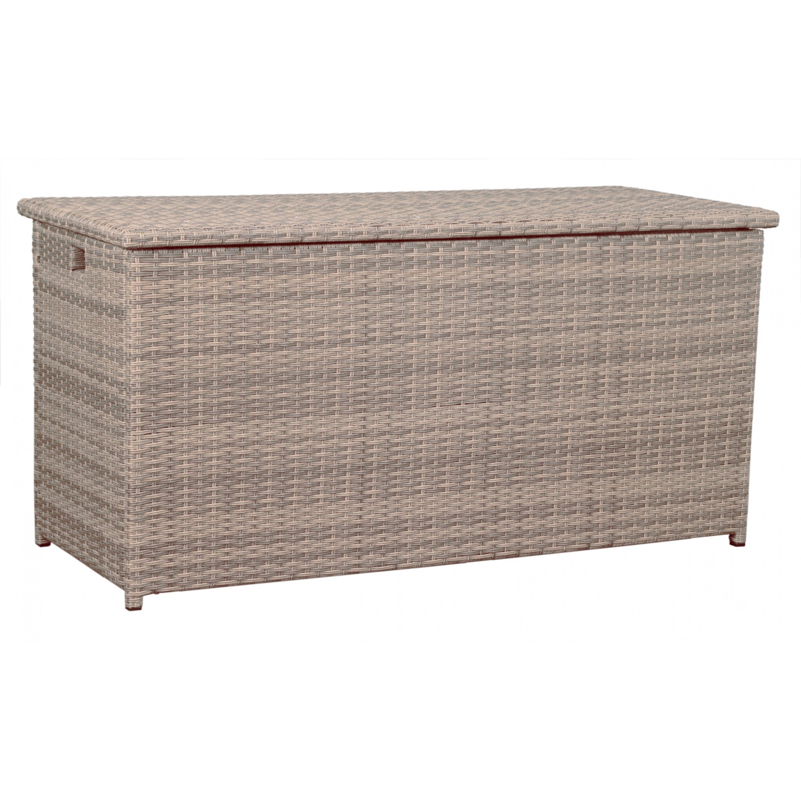 deVries Gartenbox deVries Kissenbox "MONTANA" Aluminium-Gestell Box für Kissen grau