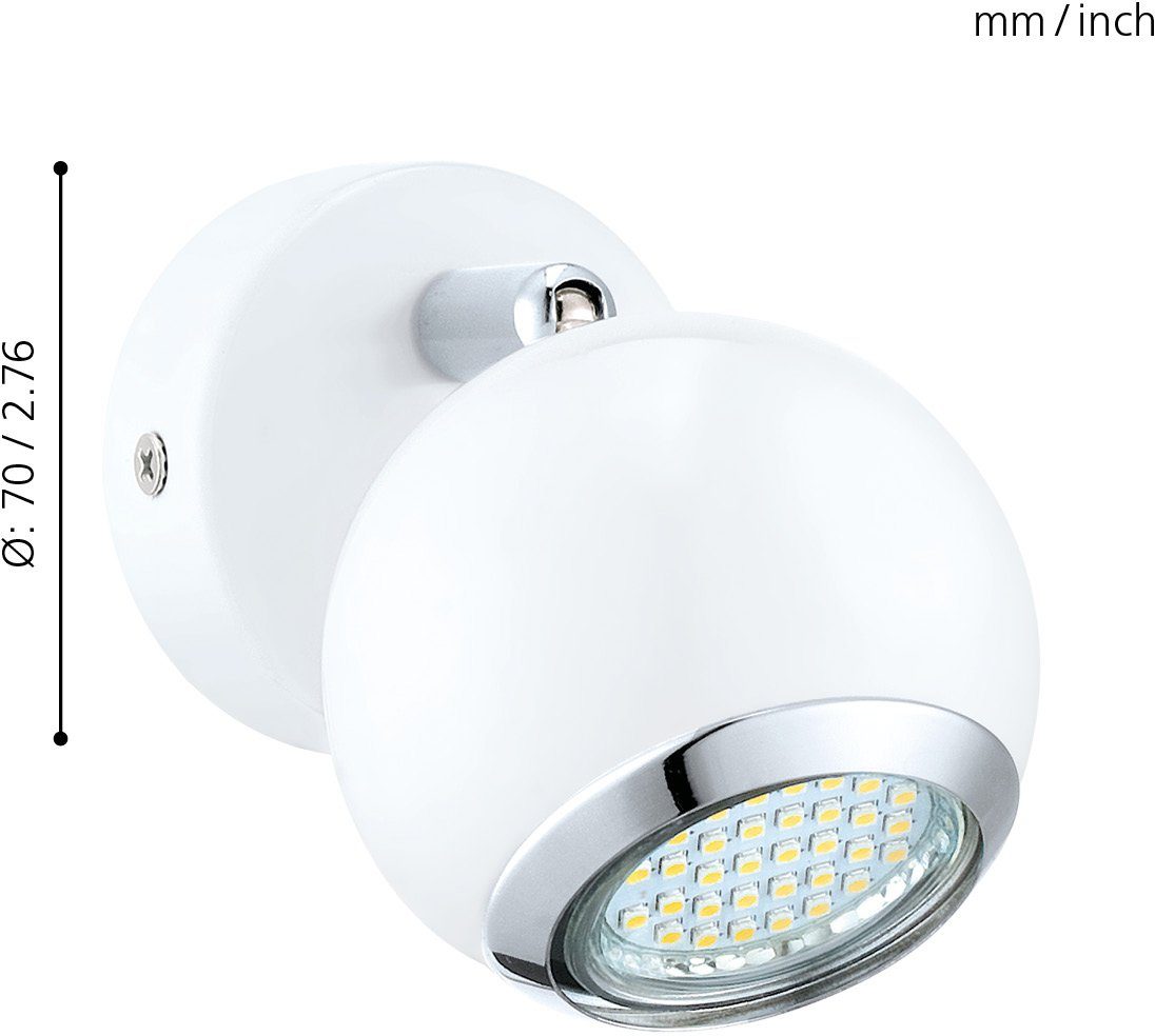 EGLO LED Wandleuchte BIMEDA, LED wechselbar, günstig online kaufen