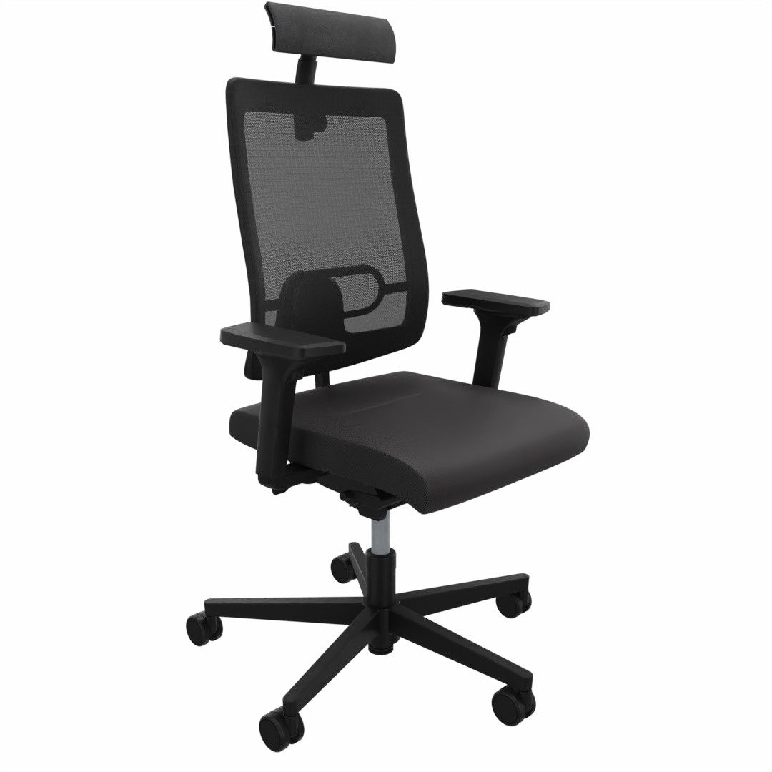 sedus Bürostuhl Black Dot Bd-122 Netzrücken, hohe Rückenlehne, ergonomisch