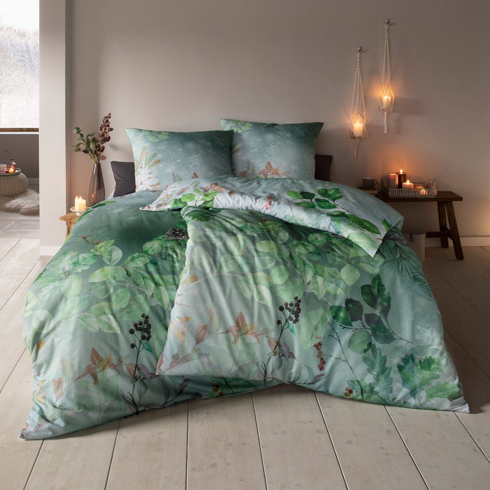 Bettwäsche »Bettwäsche FOREST Kuschel-Flanell warm &amp; weich«, Estella ...
