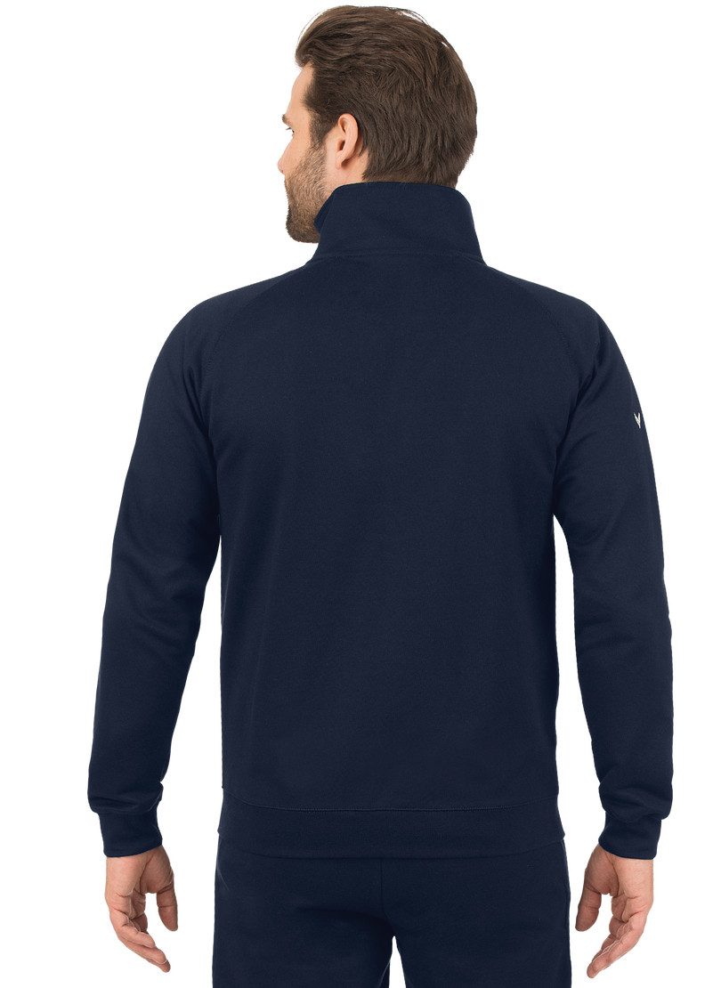 Trigema Sweatjacke TRIGEMA Raglanjacke aus Sweat-Qualität (1-tlg)