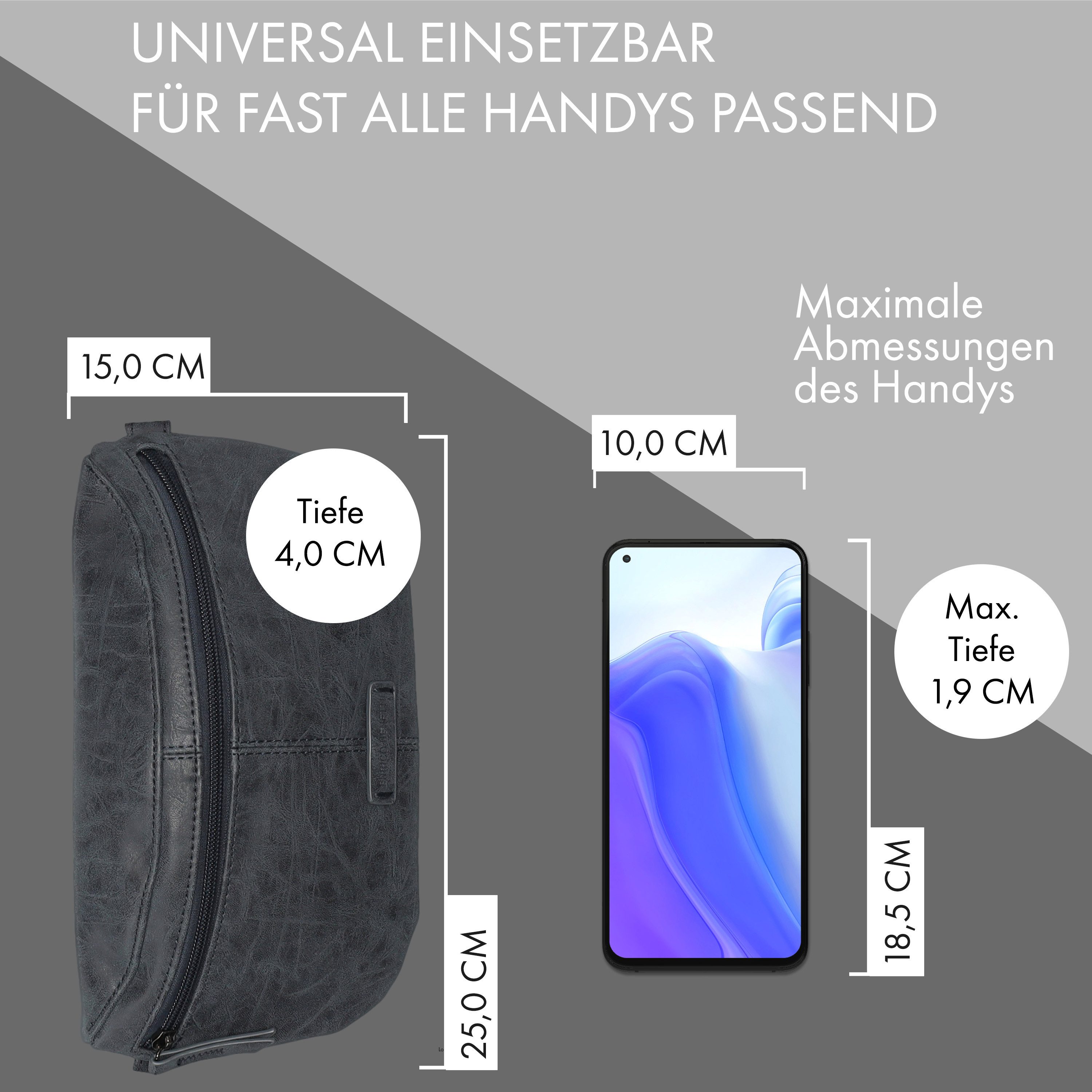 Enrico Benetti Bauchtasche Hipbag Damen Umhängetasche Gürteltasche Bodybag günstig online kaufen