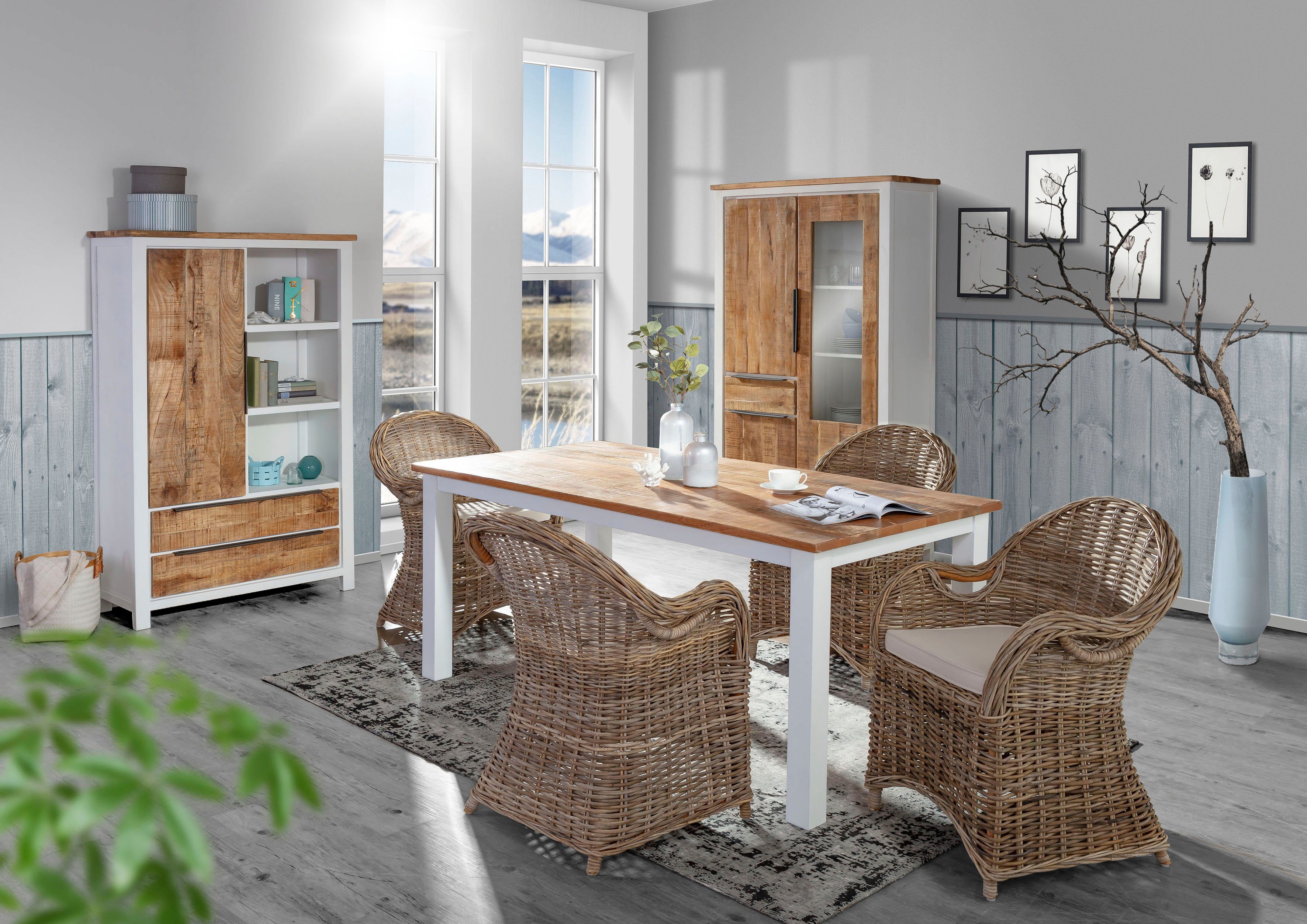 Gutmann Factory Stuhl Spy, Rattan Sessel