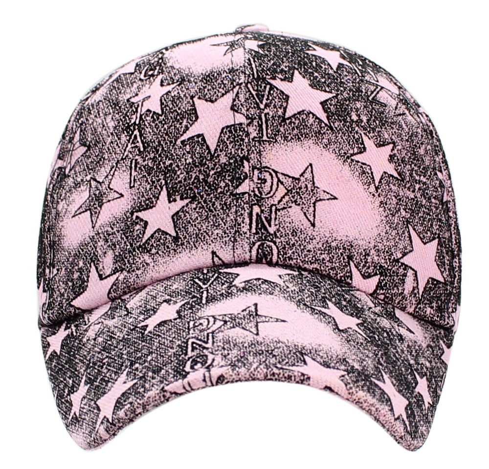 dy_mode Baseball Cap Sommerliche Damen Baseballkappe Frauen Schirmmütze Kappe Geblümt Geblümt