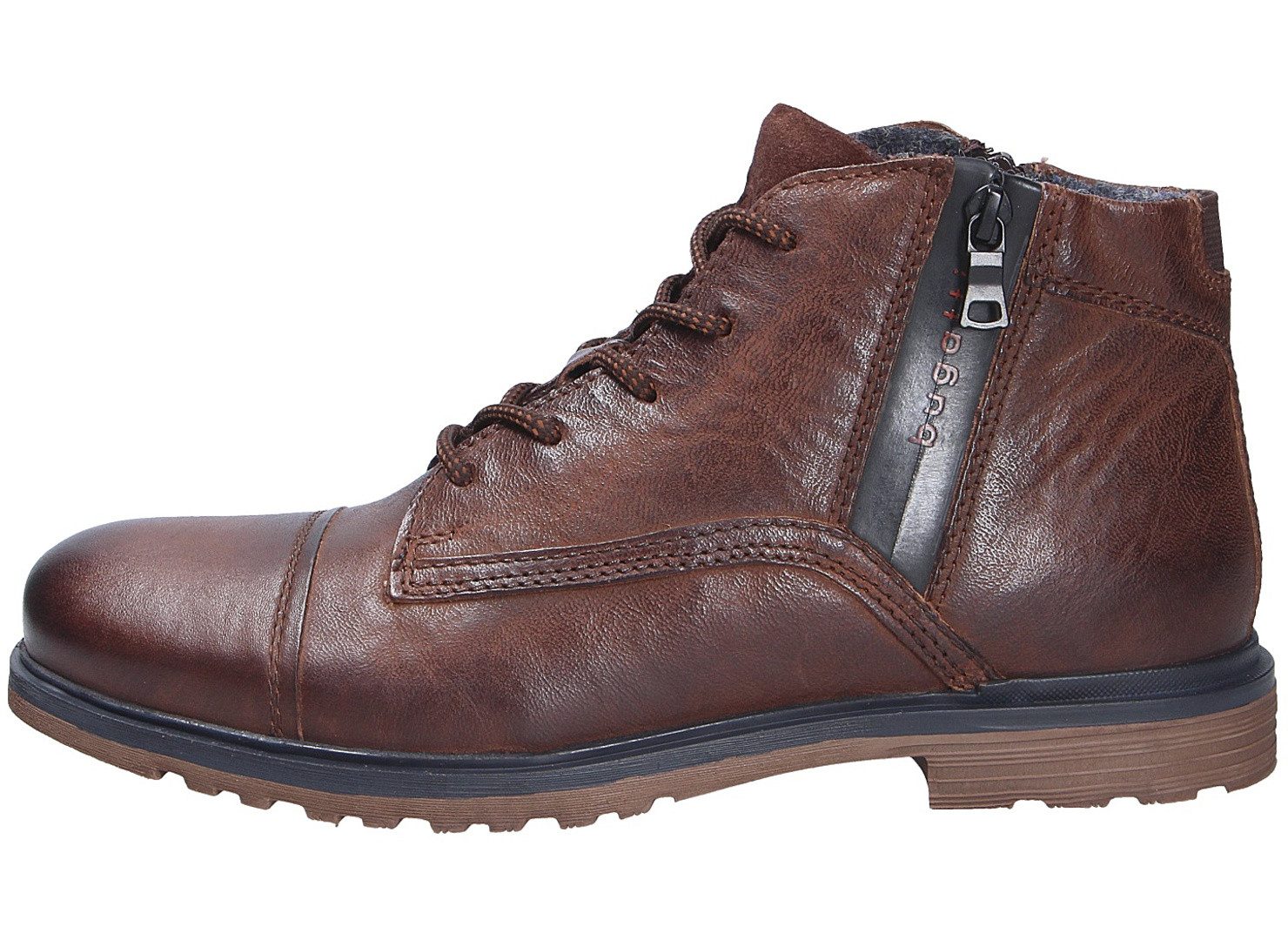 bugatti bugatti Herren Stiefel braun Größe Schnürstiefel