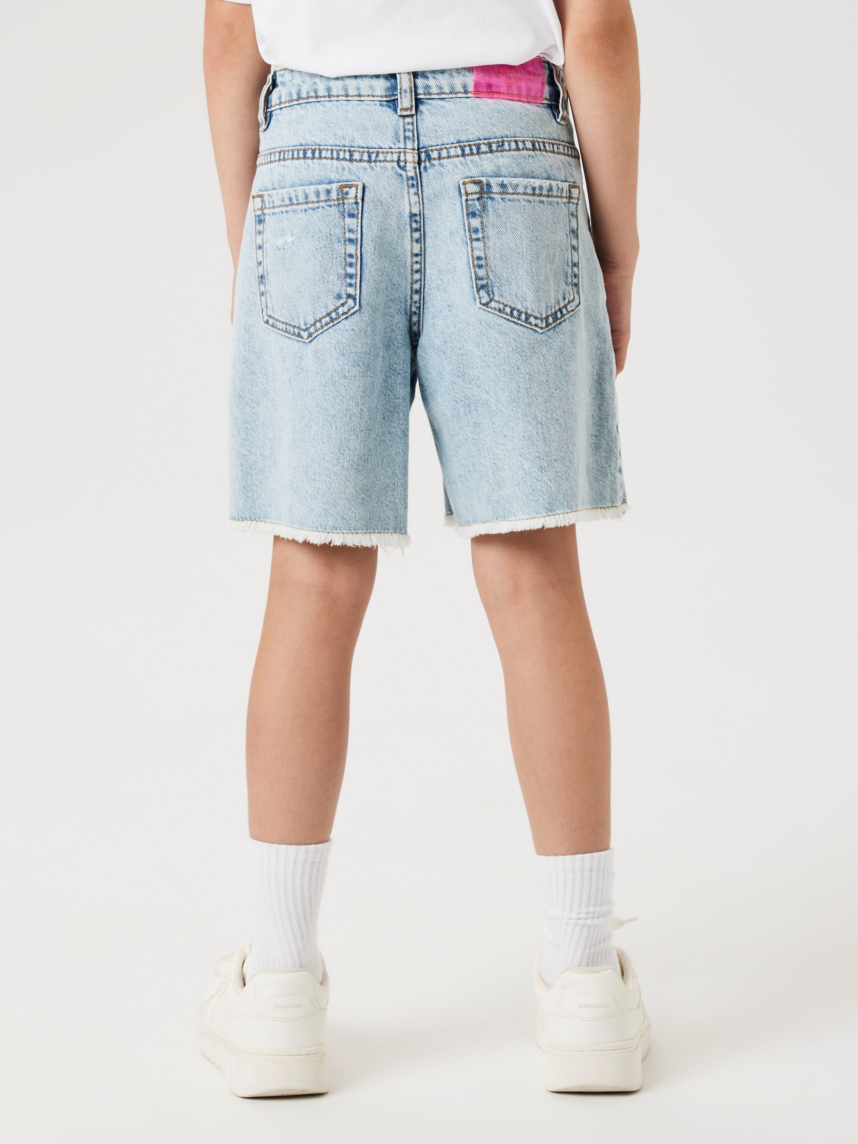 Name It Шорты NKFBELLA HW WIDE DNM SHORTS 1488-BE NOOS Baumwolle