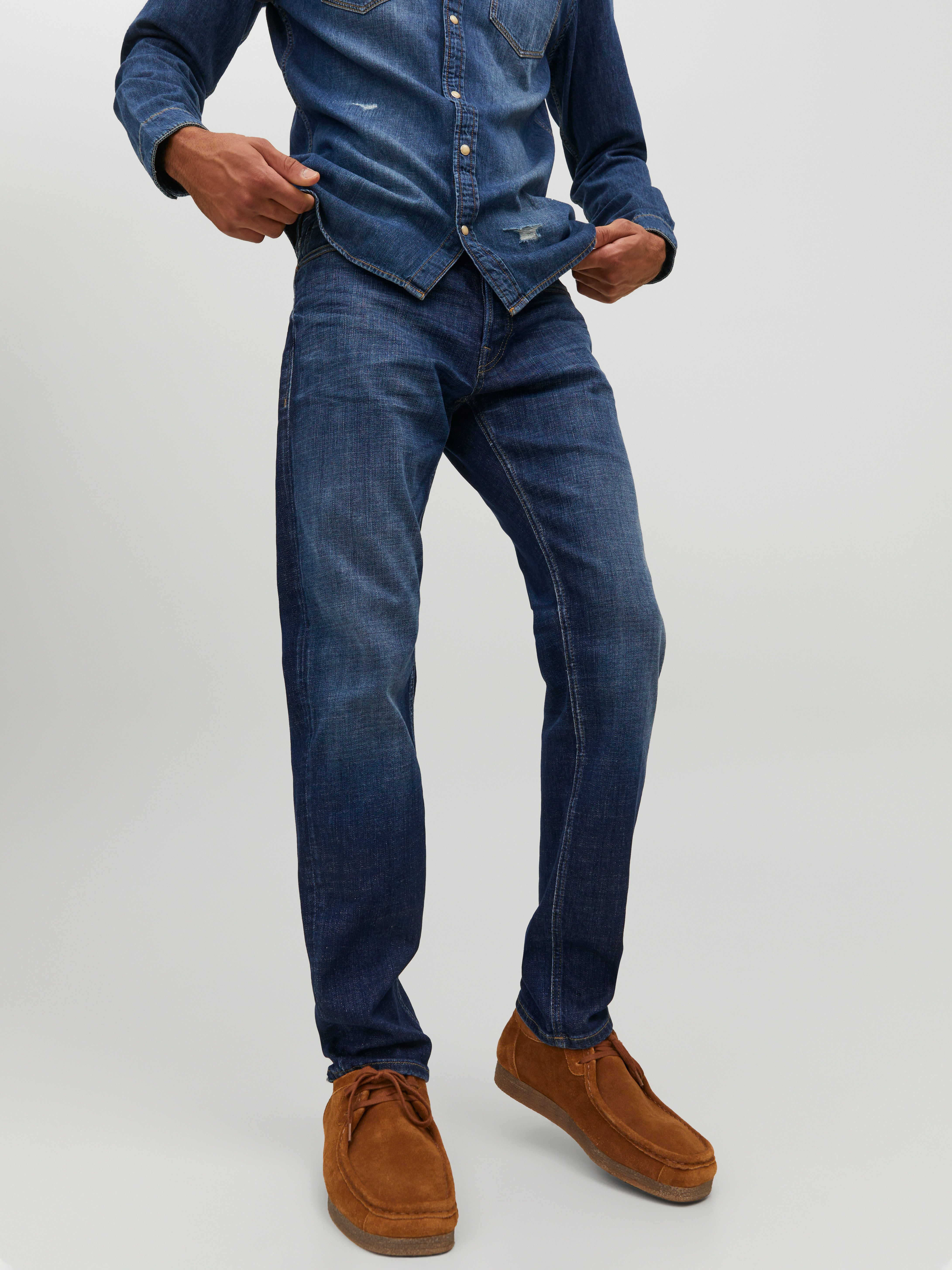 Jack & Jones Tapered-fit-Jeans JJIMIKE JJORIGINAL CJ SN mit Five-Pocket-Des günstig online kaufen