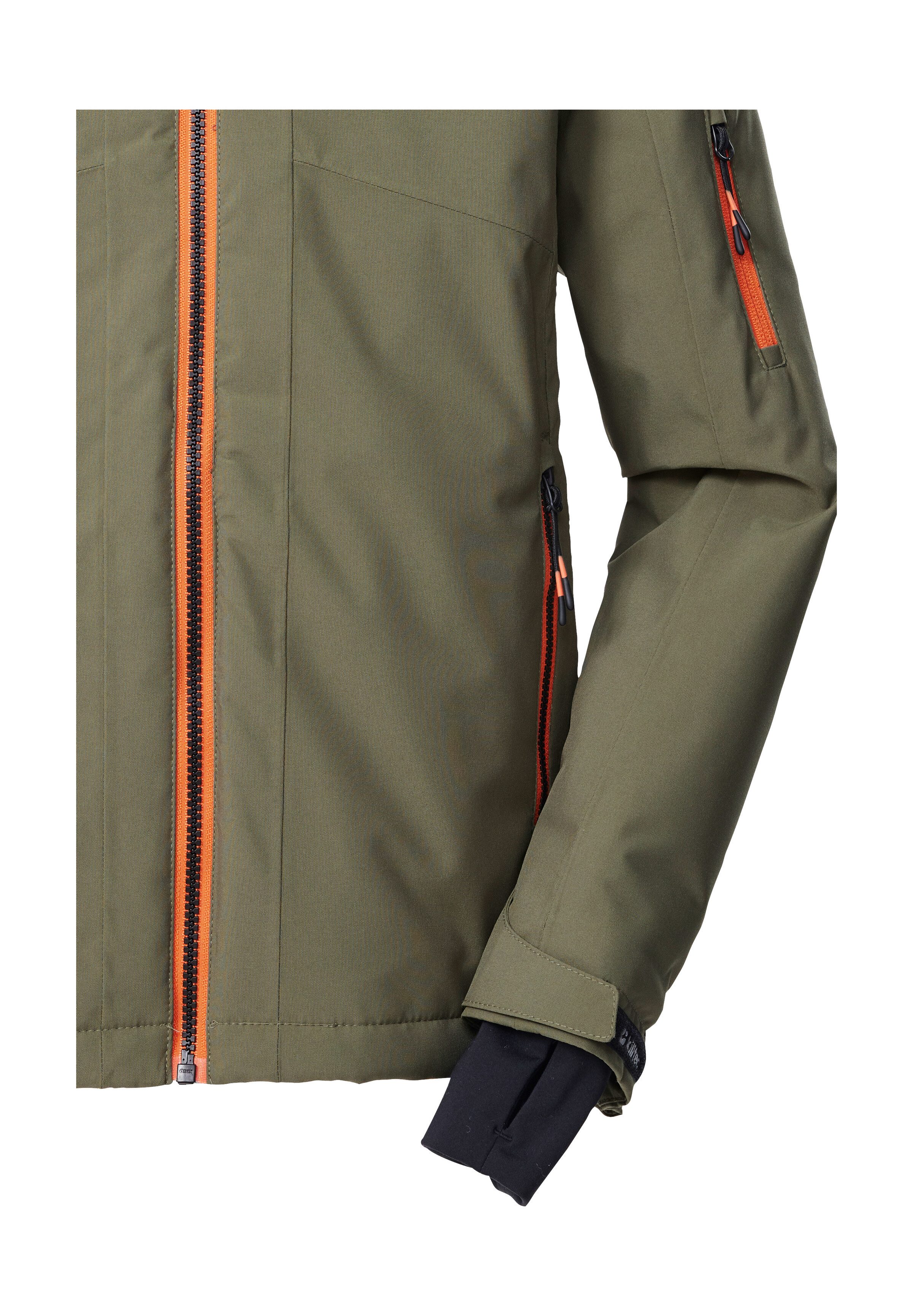 Killtec Skijacke KSW 202 BYS SKI JCKT Wasserdichte Kinder-Skijacke mit verstellbarer Kapuze und Schneefang – Bild 4 von 5